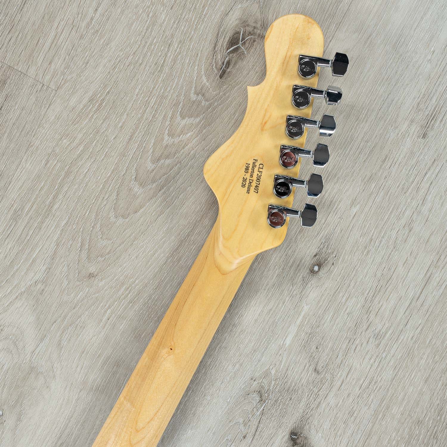 G&L Fullerton Deluxe Doheny Electric Guitar, Caribbean Rosewood Fingerboard, Lake Placid Blue