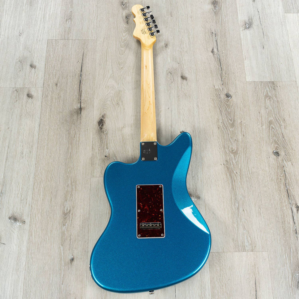 G&L Fullerton Deluxe Doheny Electric Guitar, Caribbean Rosewood Fingerboard, Lake Placid Blue