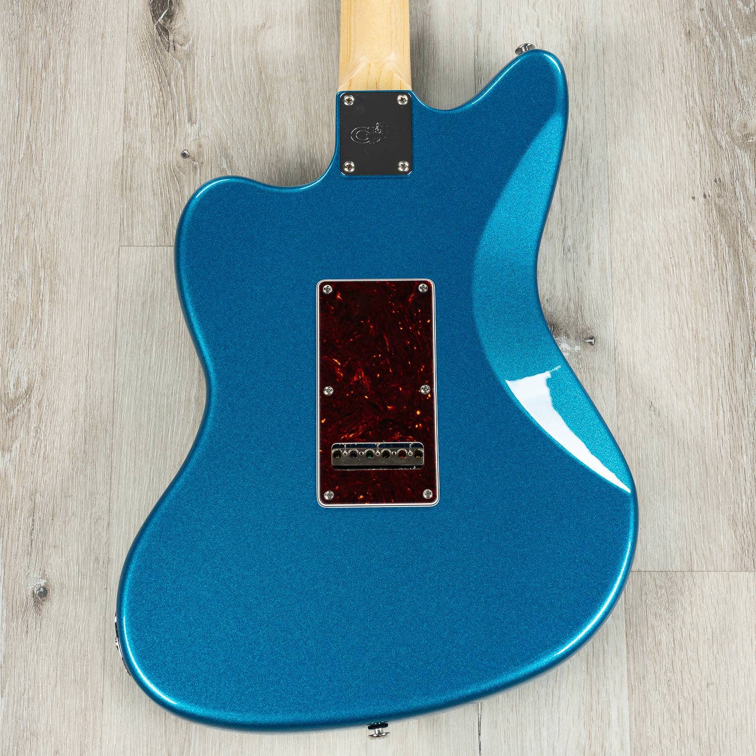 G&L Fullerton Deluxe Doheny Electric Guitar, Caribbean Rosewood Fingerboard, Lake Placid Blue