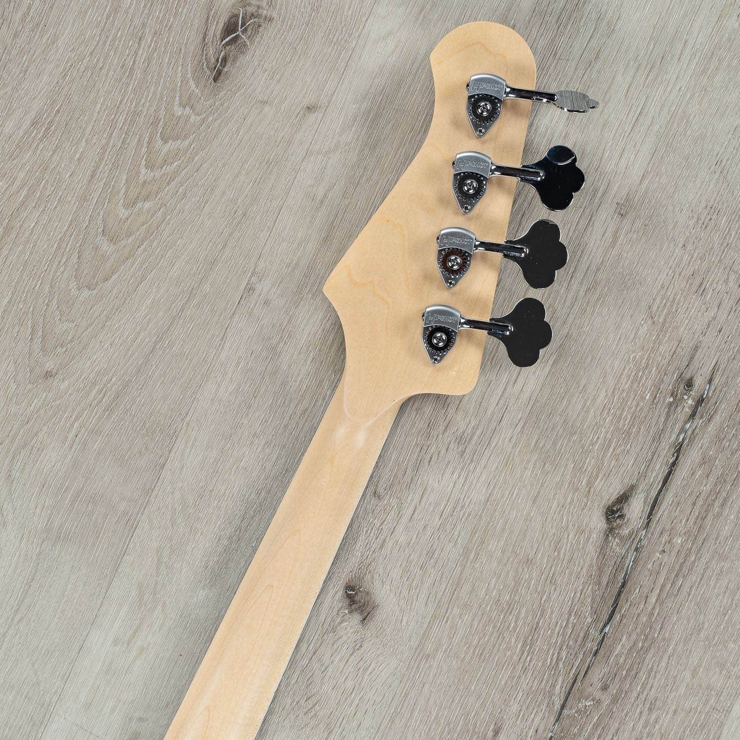 Lakland SHB30-BK Skyline Hollowbody-30 Short-Scale Bass Guitar, Pau Ferro Fretboard, Black