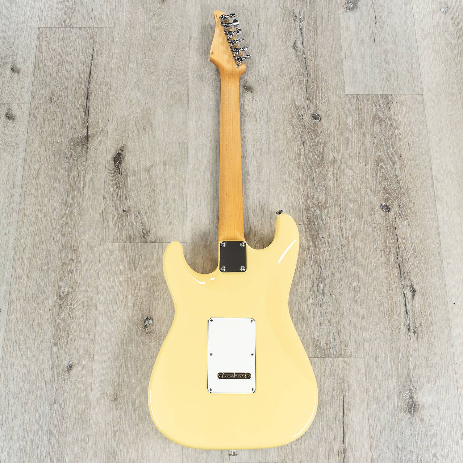 Suhr Classic S Electric Guitar, HSS, Indian Rosewood Fingerboard, SSCII, Deluxe Padded Gig Bag - Vintage Yellow