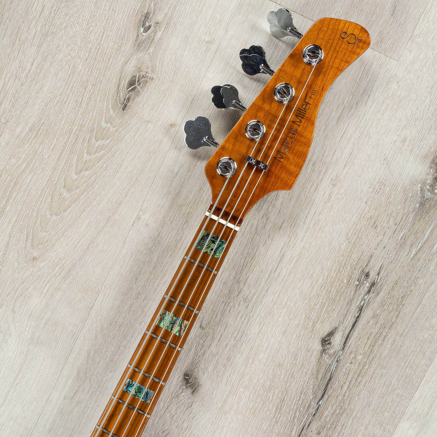 Sire Marcus Miller P10 4-String Bass Guitar, Roasted Maple Fretboard, Tobacco Sunburst