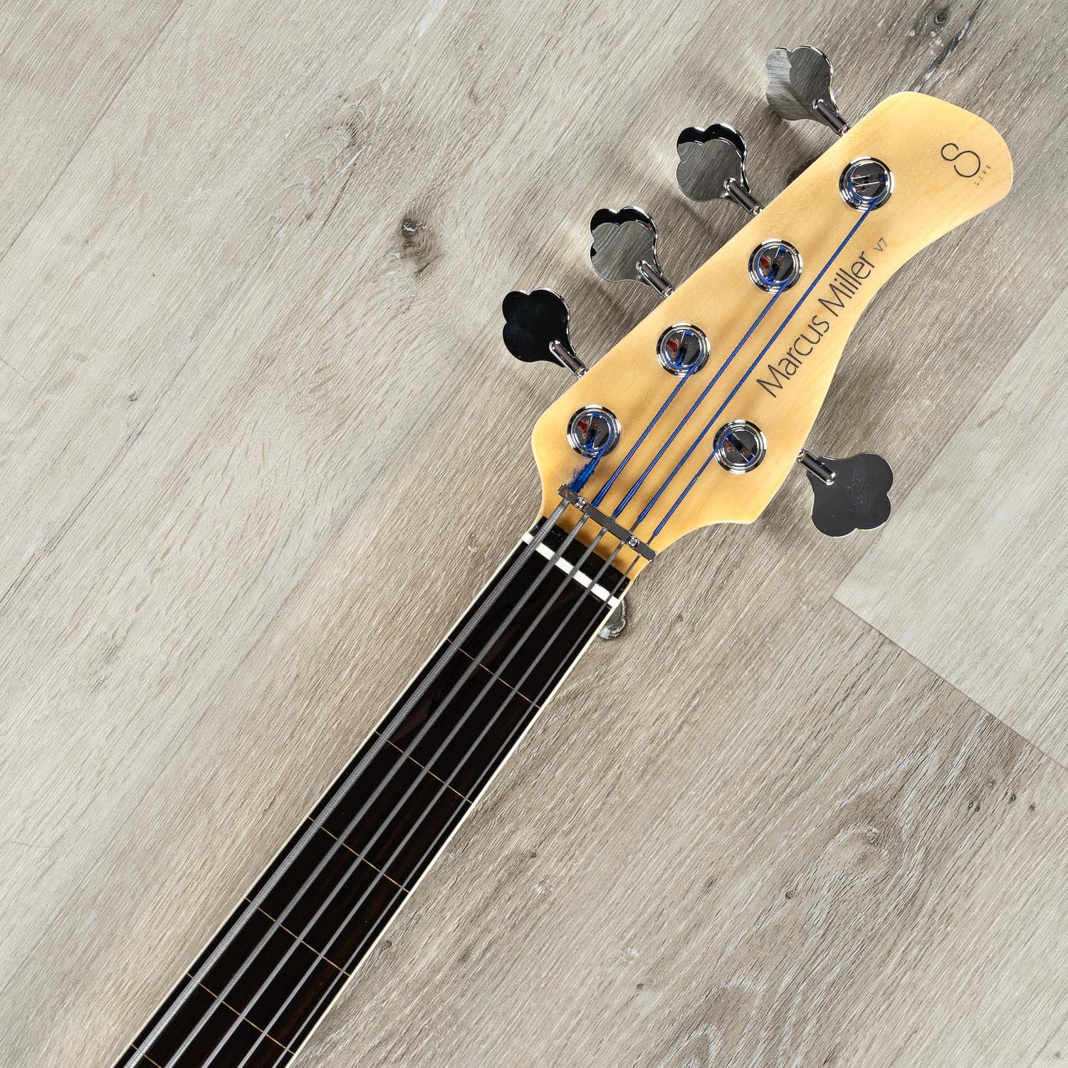 Sire Marcus Miller V7 2nd Gen Bass Guitar, Alder, 5-String, Fretless, BMR Red w/ Gig Bag