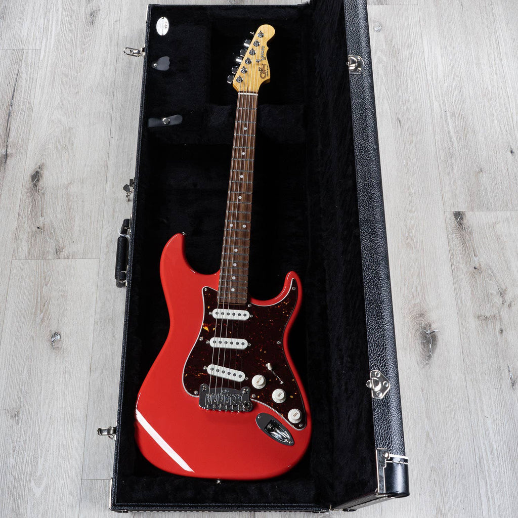 G&L Guitars Fullerton Deluxe Legacy Electric Guitar Fullerton Red