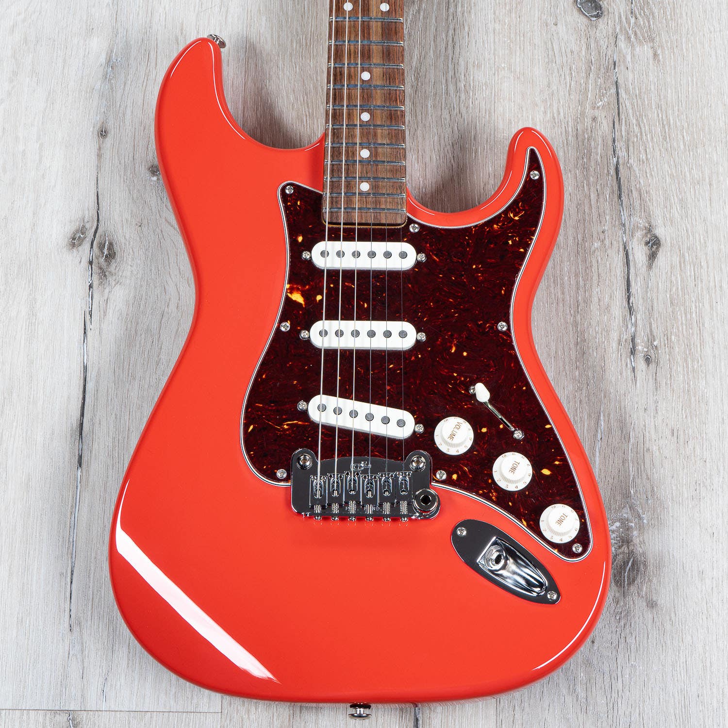 G&L Guitars Fullerton Deluxe Legacy Electric Guitar Fullerton Red