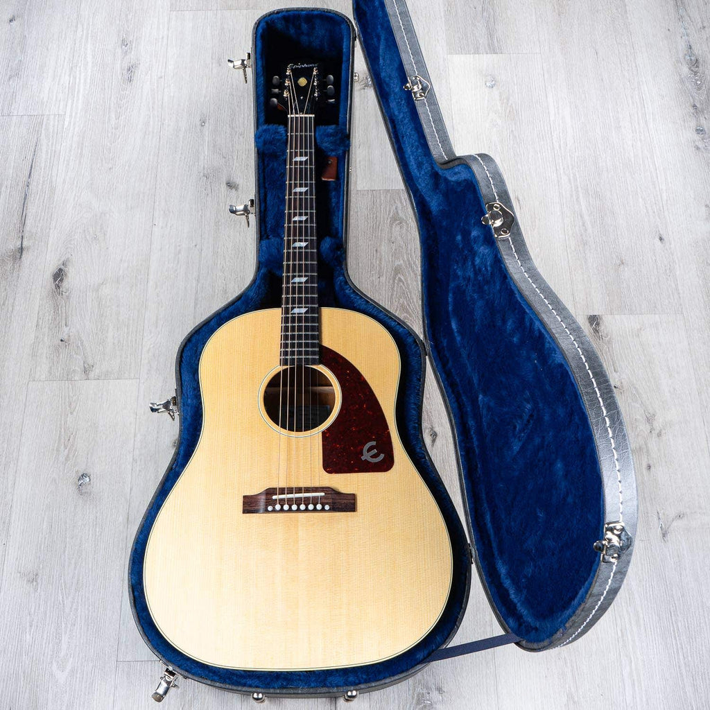 Epiphone OCRSETAN Texan Acoustic Electric Guitar, Solid Spruce Top