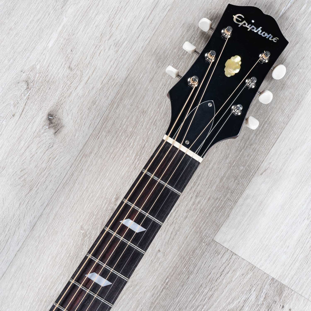 Epiphone OCRSETAN Texan Acoustic Electric Guitar, Solid Spruce Top