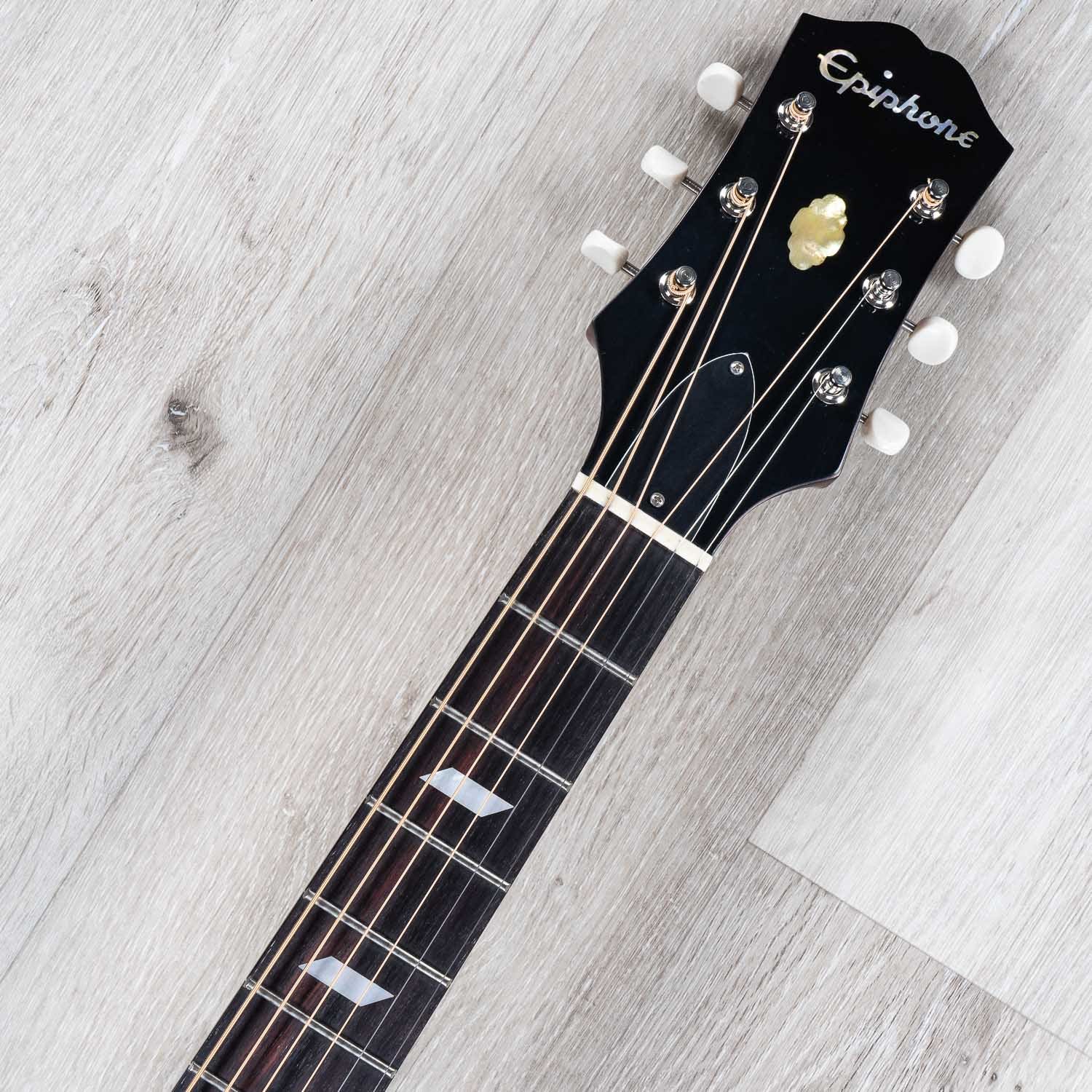 Epiphone OCRSETAN Texan Acoustic Electric Guitar, Solid Spruce Top