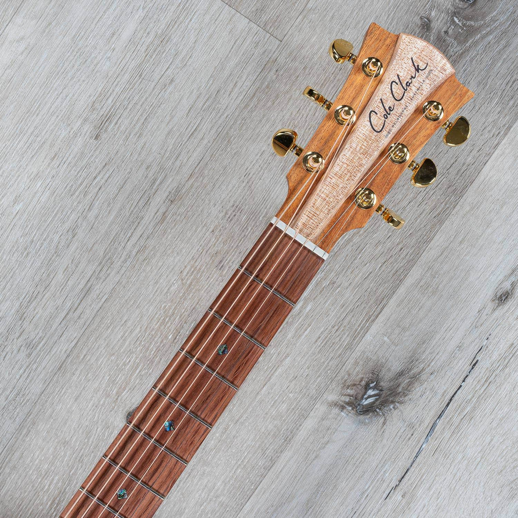 Cole Clark Fat Lady 2 Series FL2EC-BLBL Acoustic-Electric Guitar, Australian Blackwood Top w/ Hard Case