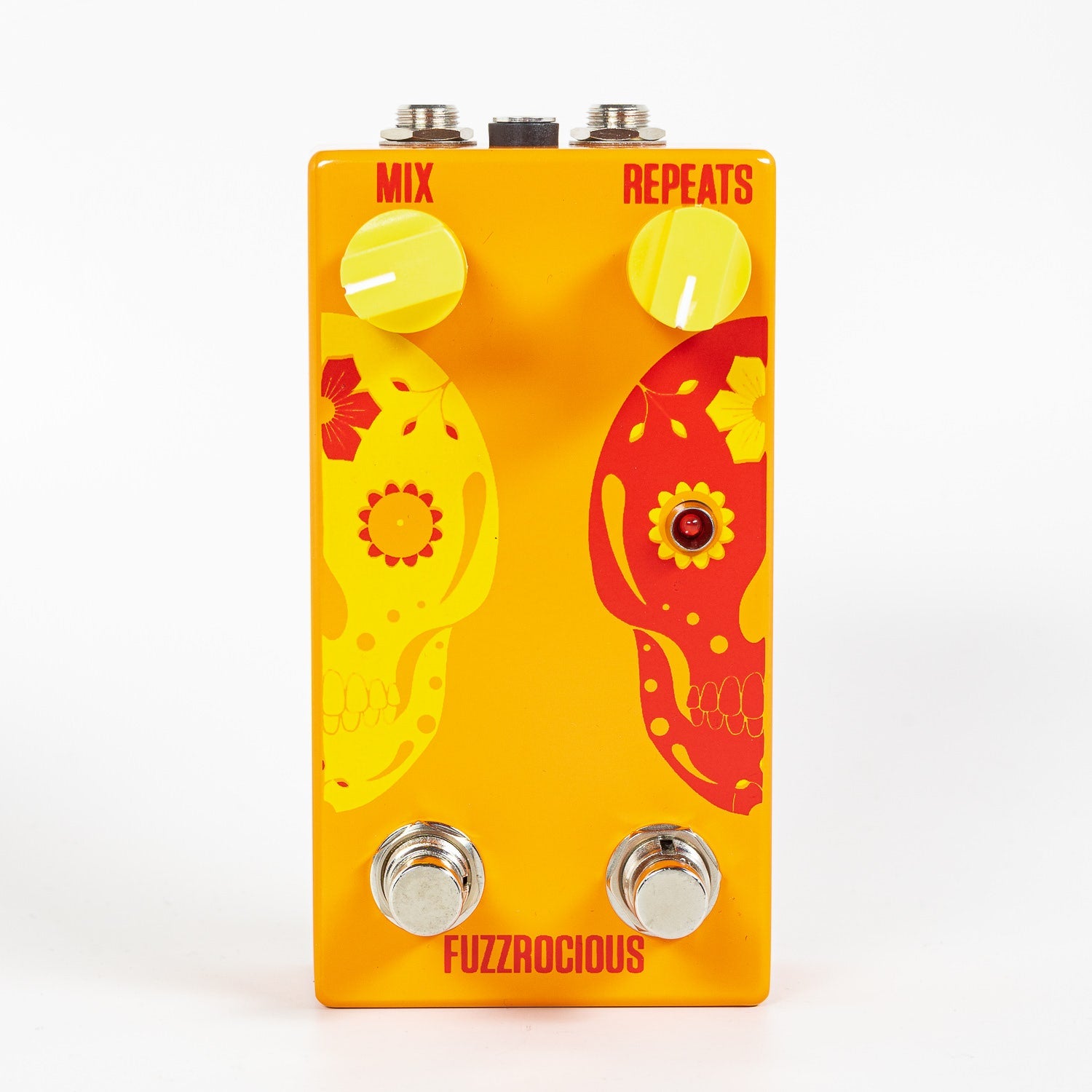 Fuzzrocious Pedals Afterlife V2 Reverb Pedal, Orange