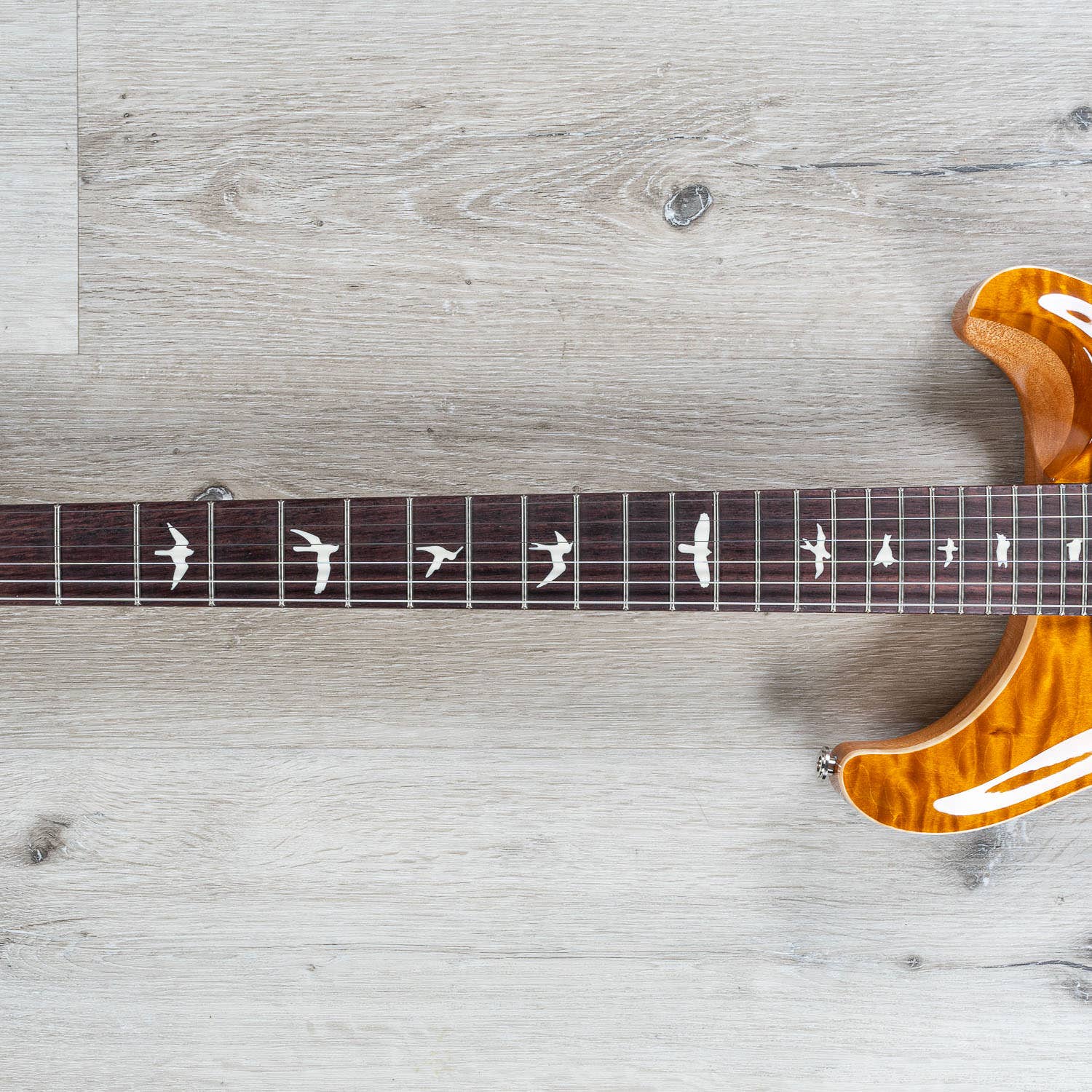 PRS Paul Reed Smith CE 24 Semi-Hollow Electric Guitar, Rosewood Fingerboard, Amber