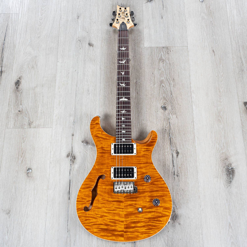 PRS Paul Reed Smith CE 24 Semi-Hollow Electric Guitar, Rosewood Fingerboard, Amber