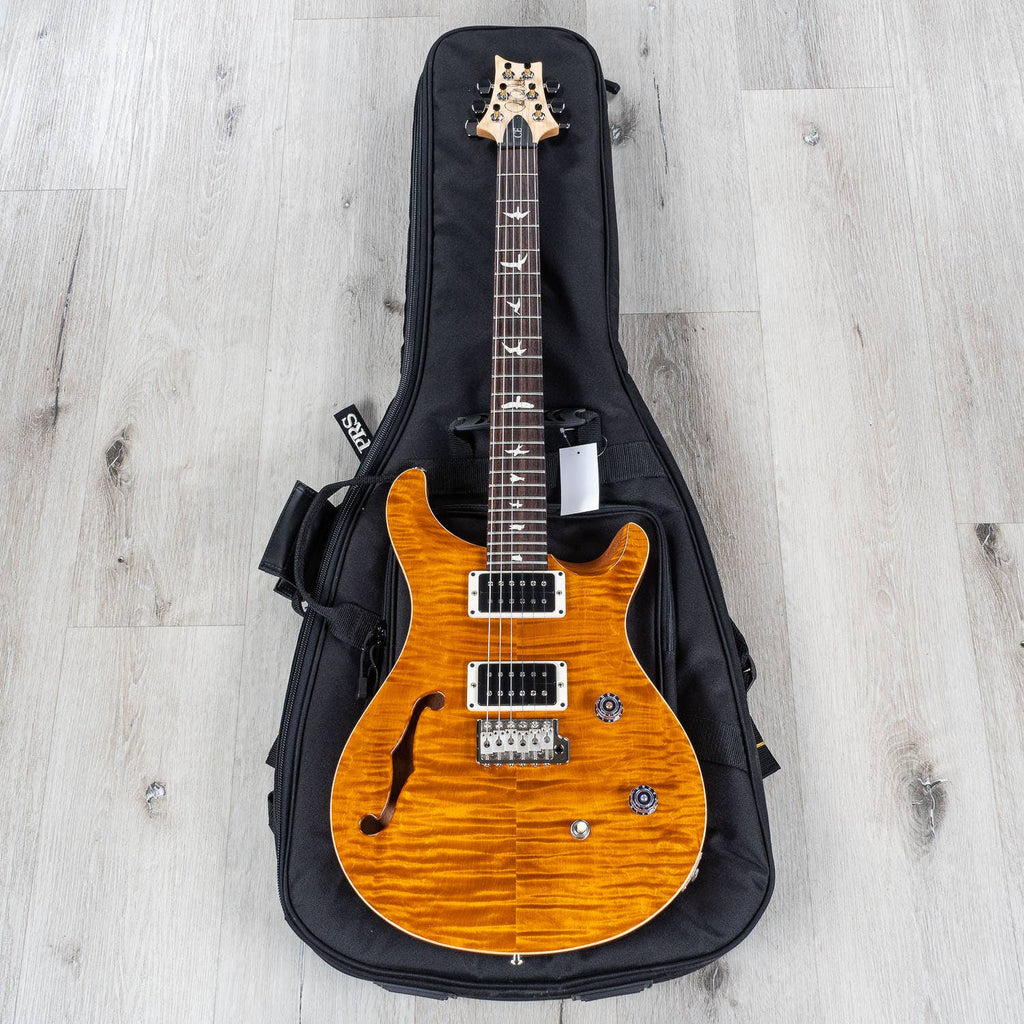 PRS Paul Reed Smith CE 24 Semi-Hollow Electric Guitar, Rosewood Fretboard, Amber
