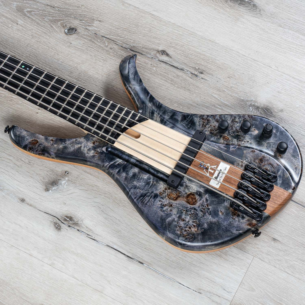 Ibanez AFR5PBPDTF AFR 5-String Electric Bass Guitar, Ebony Fretboard, Deep Twilight Flat (B-STOCK)