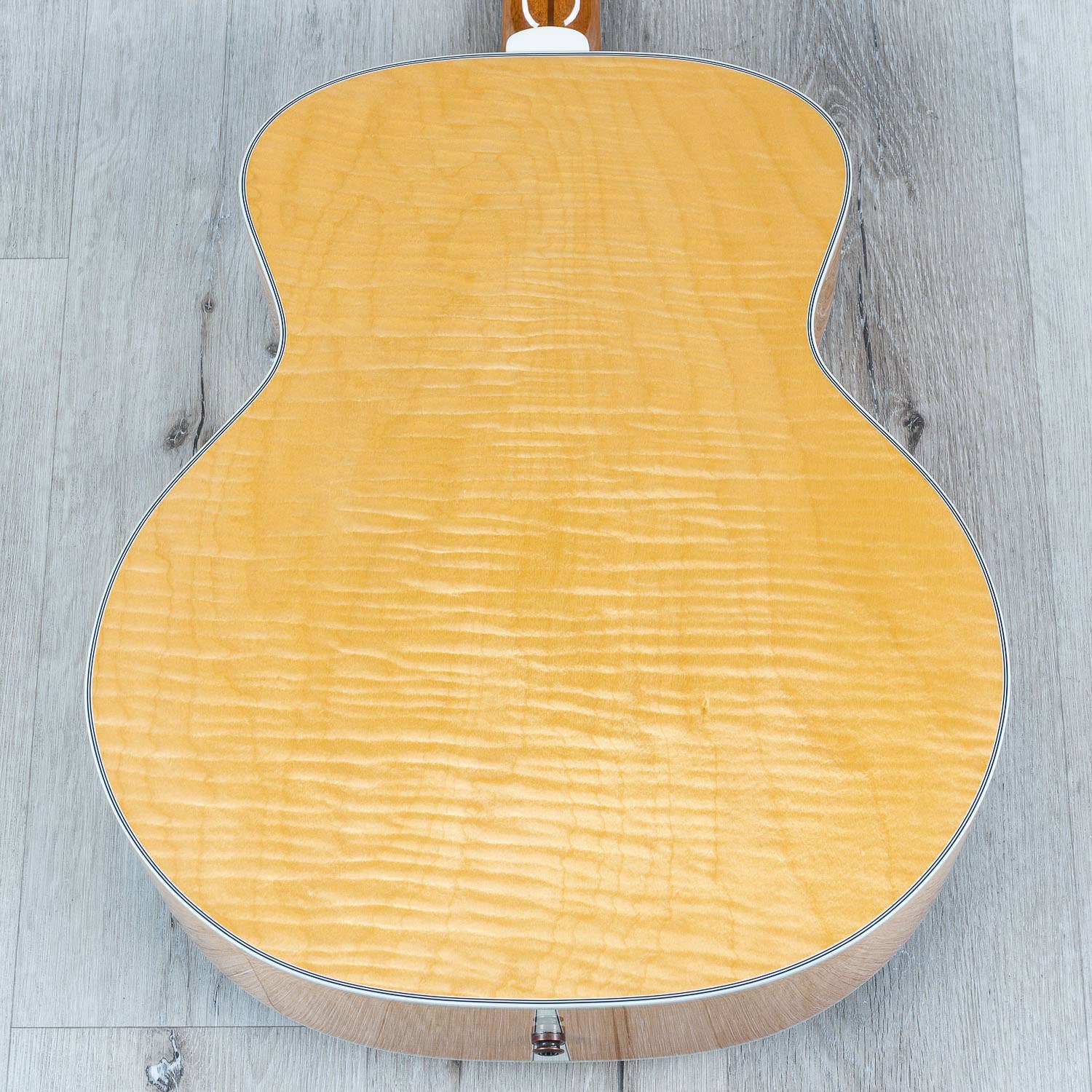 Guild F-512E Flame Maple Jumbo 12-String Acoustic Electric Guitar, Natural (B-STOCK)