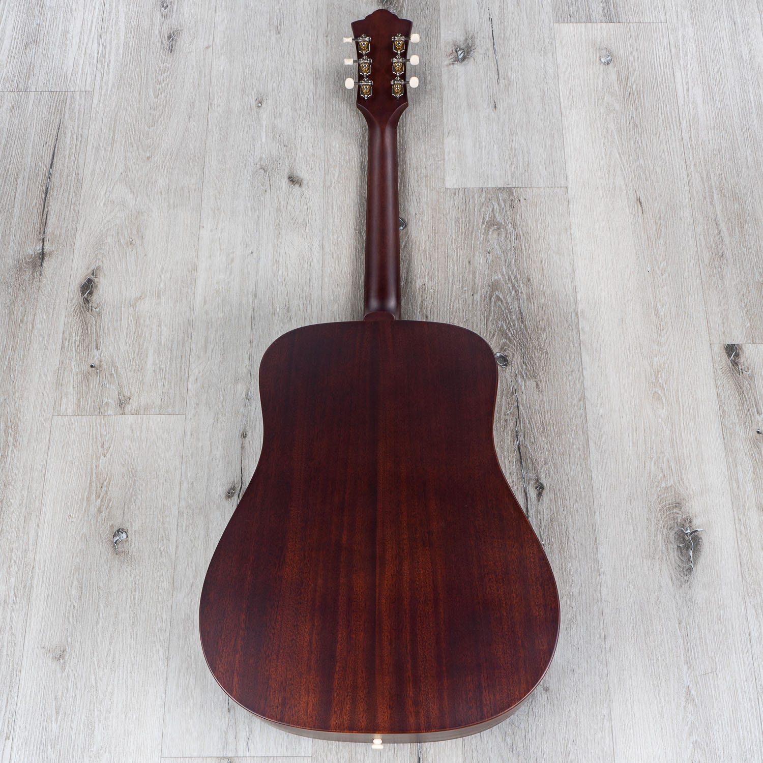 Guild D20 Dreadnought Acoustic Guitar, Solid African Mahogany Top (B-STOCK)