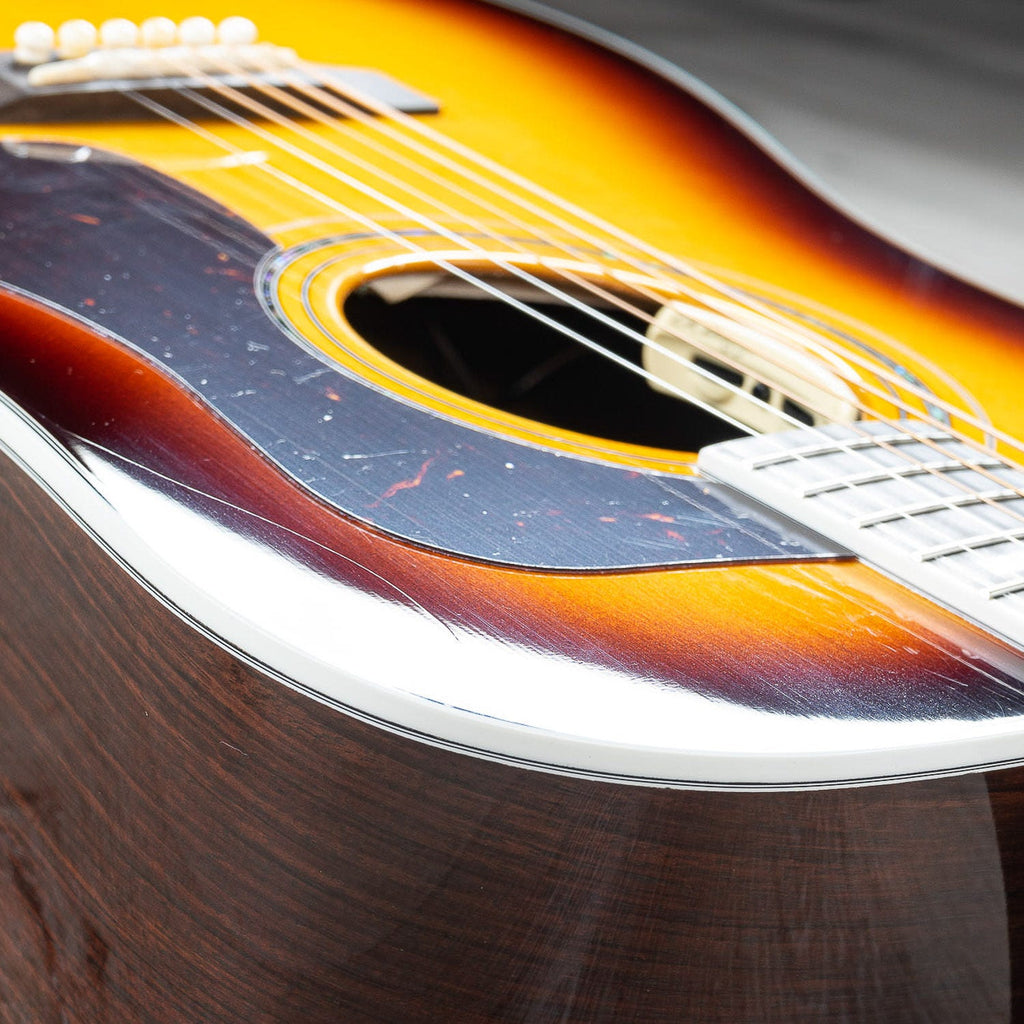 Guild D-55E Dreadnought Acoustic-Electric Guitar, Antique Sunburst, LR Baggs Pickup (B-STOCK)