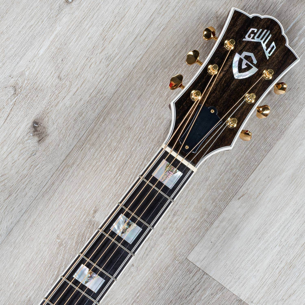 Guild D-55E Dreadnought Acoustic-Electric Guitar, Antique Sunburst, LR Baggs Pickup (B-STOCK)