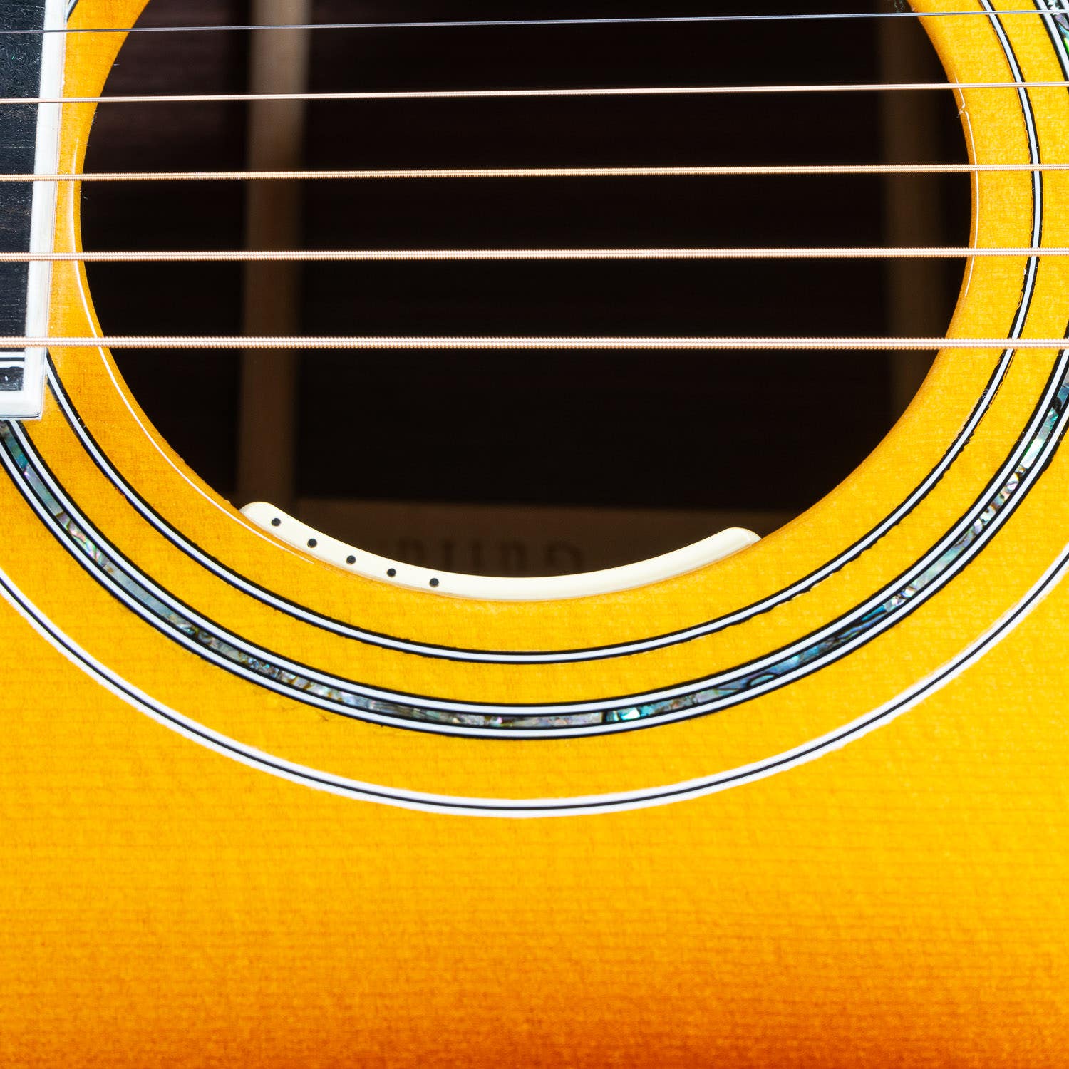 Guild D-55E Dreadnought Acoustic-Electric Guitar, Antique Sunburst, LR Baggs Pickup (B-STOCK)