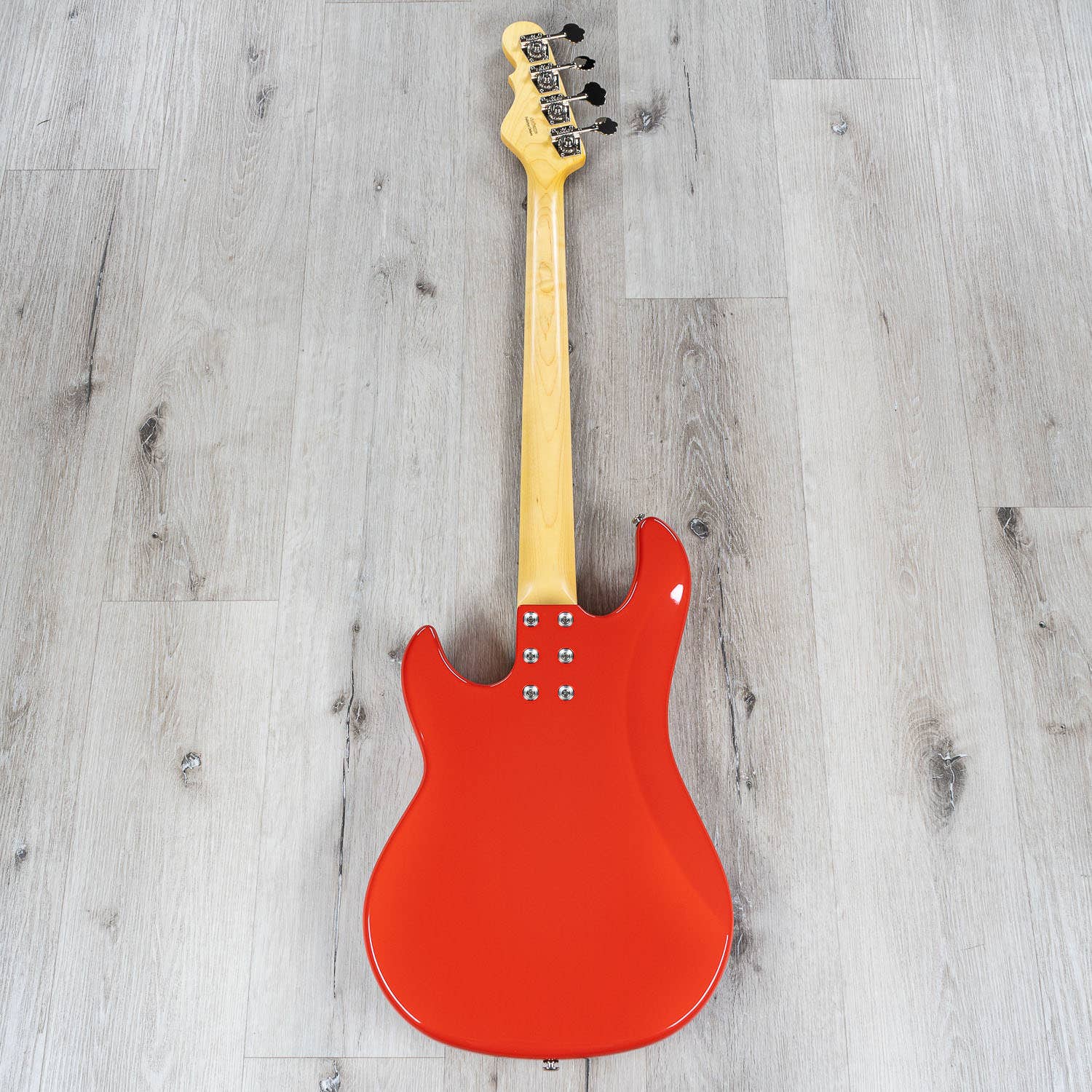 G&L Guitars Fullerton Deluxe LB100 Bass Guitar, Caribbean Rosewood Fingerboard, Fullerton Red