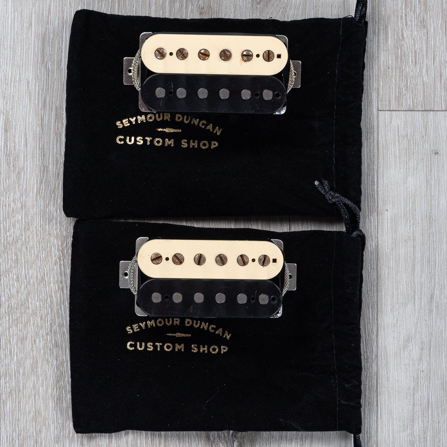 Seymour Duncan Joe Bonamassa Amos Humbucker Guitar Pickup Set, Zebra