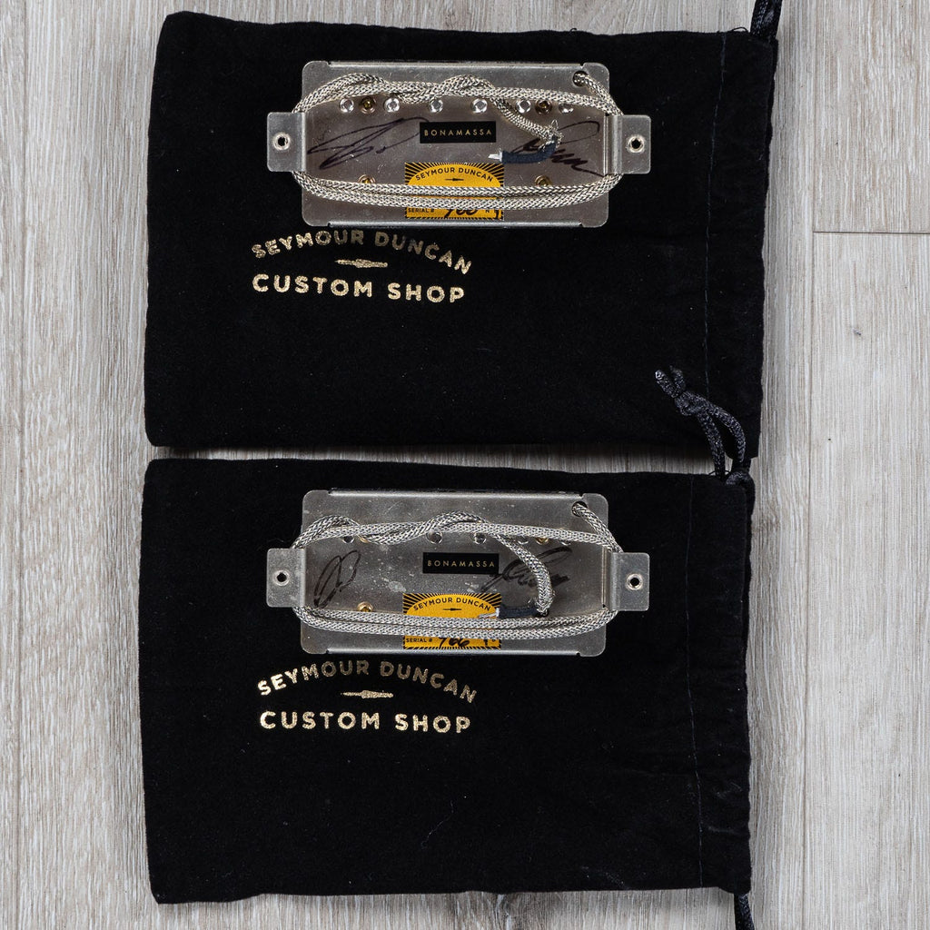 Seymour Duncan Joe Bonamassa Amos Humbucker Guitar Pickup Set, Zebra