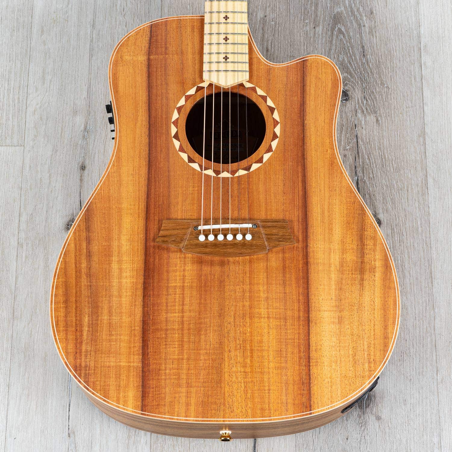 Cole Clark CCFL2EC-BLBLSB Fat Lady 2 Acoustic Electric Guitar, Blackwood Top (B-STOCK)