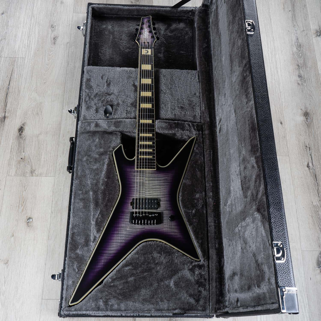 Balaguer The Tartarus DS8 Devin Shidaker 8-String Electric Guitar, Ebony Fretboard, Nightmareburst