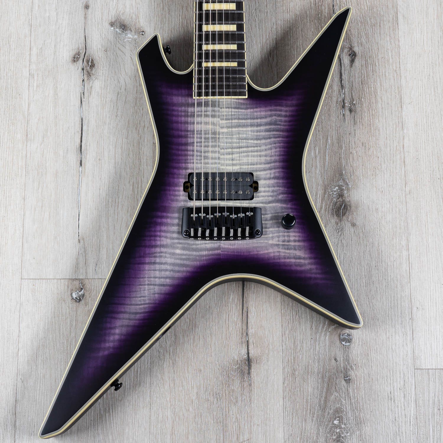 Balaguer The Tartarus DS8 Devin Shidaker 8-String Electric Guitar, Ebony Fretboard, Nightmareburst