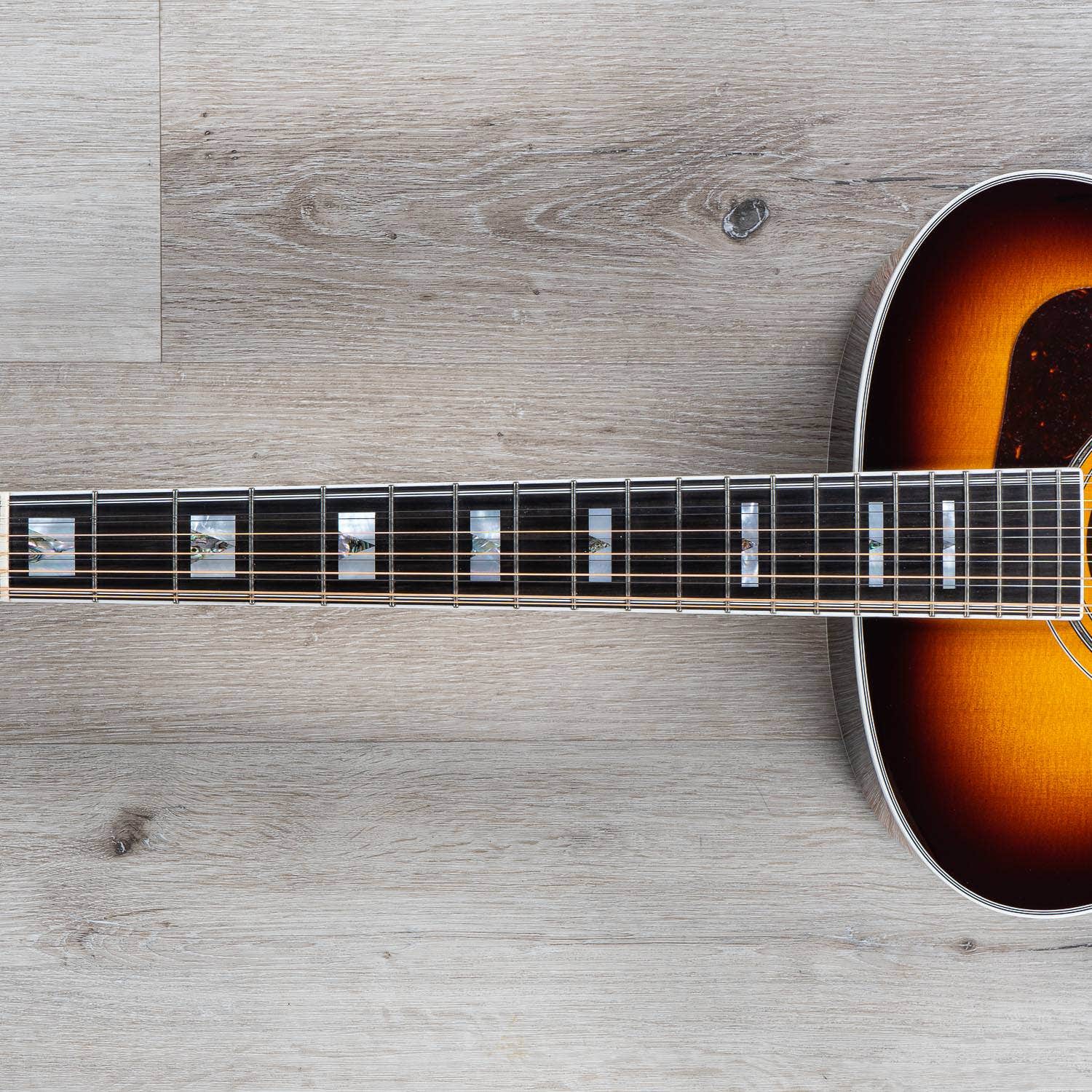 Guild F-512E 12-String Acoustic Guitar, Sitka Spruce Top, Antique Sunburst (B-STOCK)