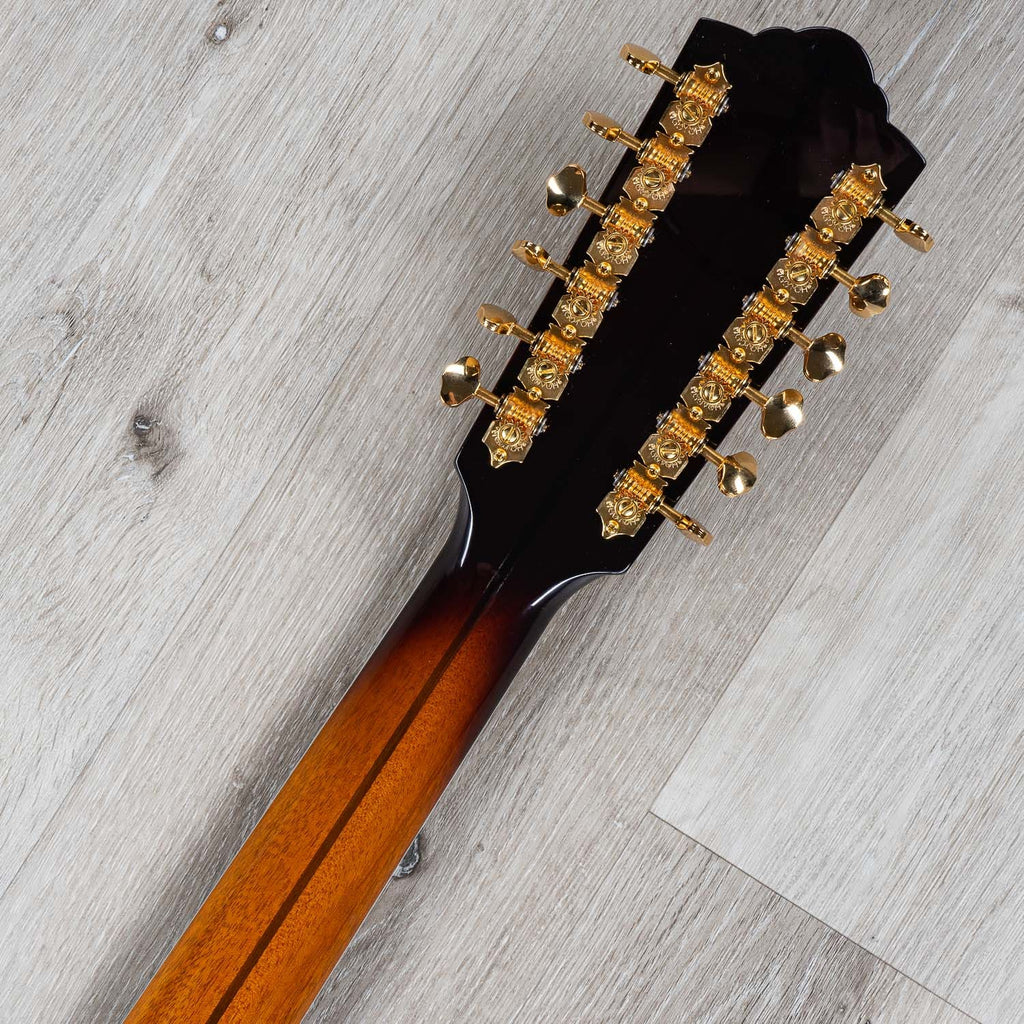 Guild F-512E 12-String Acoustic Guitar, Sitka Spruce Top, Antique Sunburst (B-STOCK)