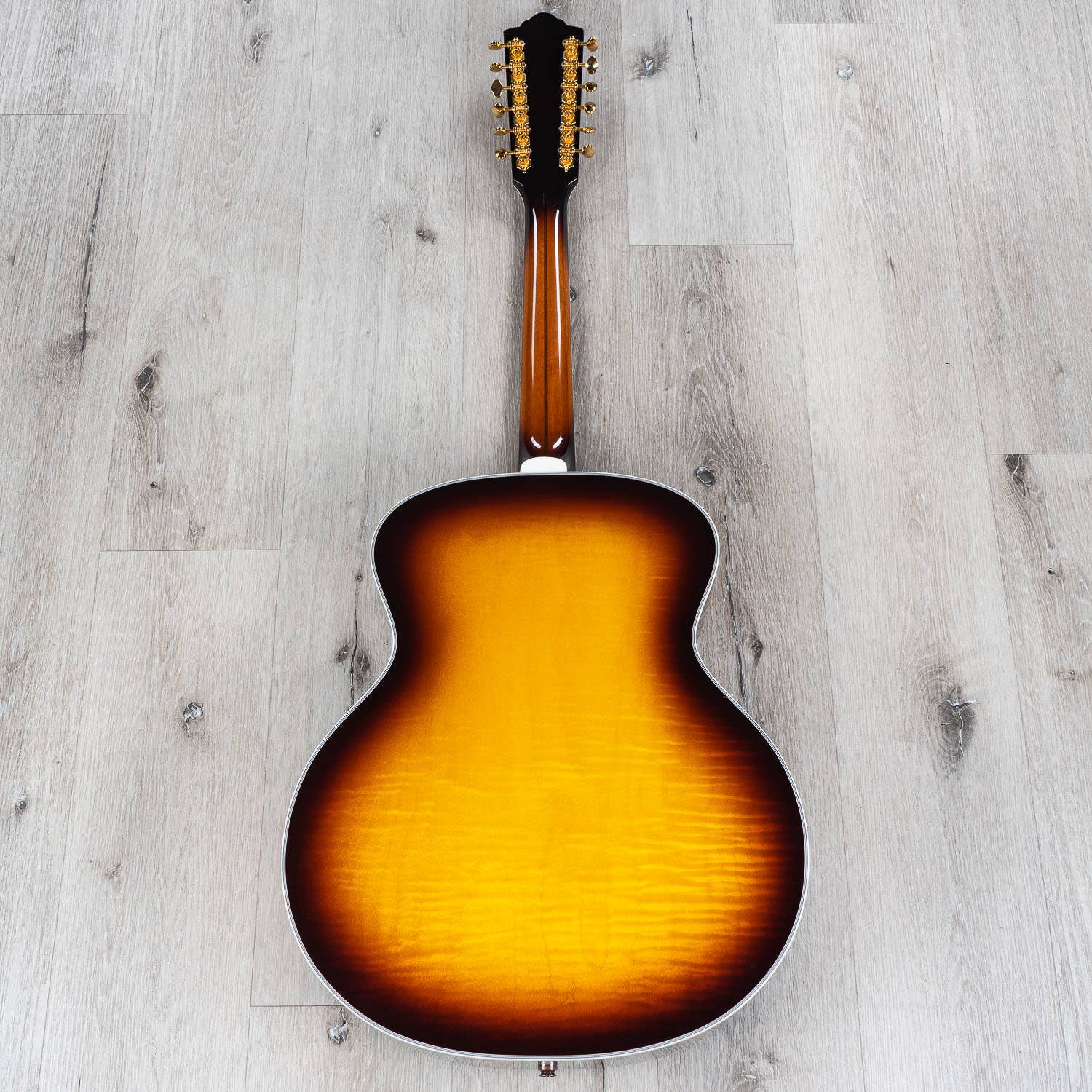 Guild F-512E 12-String Acoustic Guitar, Sitka Spruce Top, Antique Sunburst (B-STOCK)