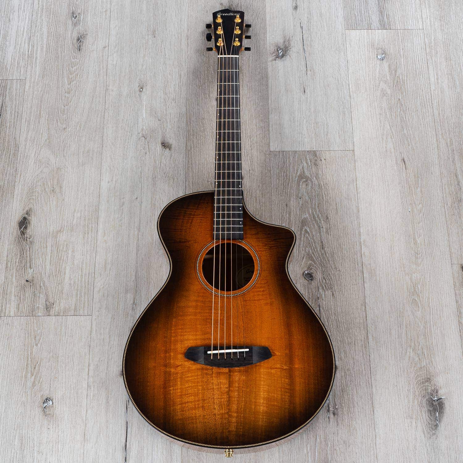 Breedlove Concertina Bourbon CE Acoustic Electric Guitar, Myrtlewood (B-STOCK)