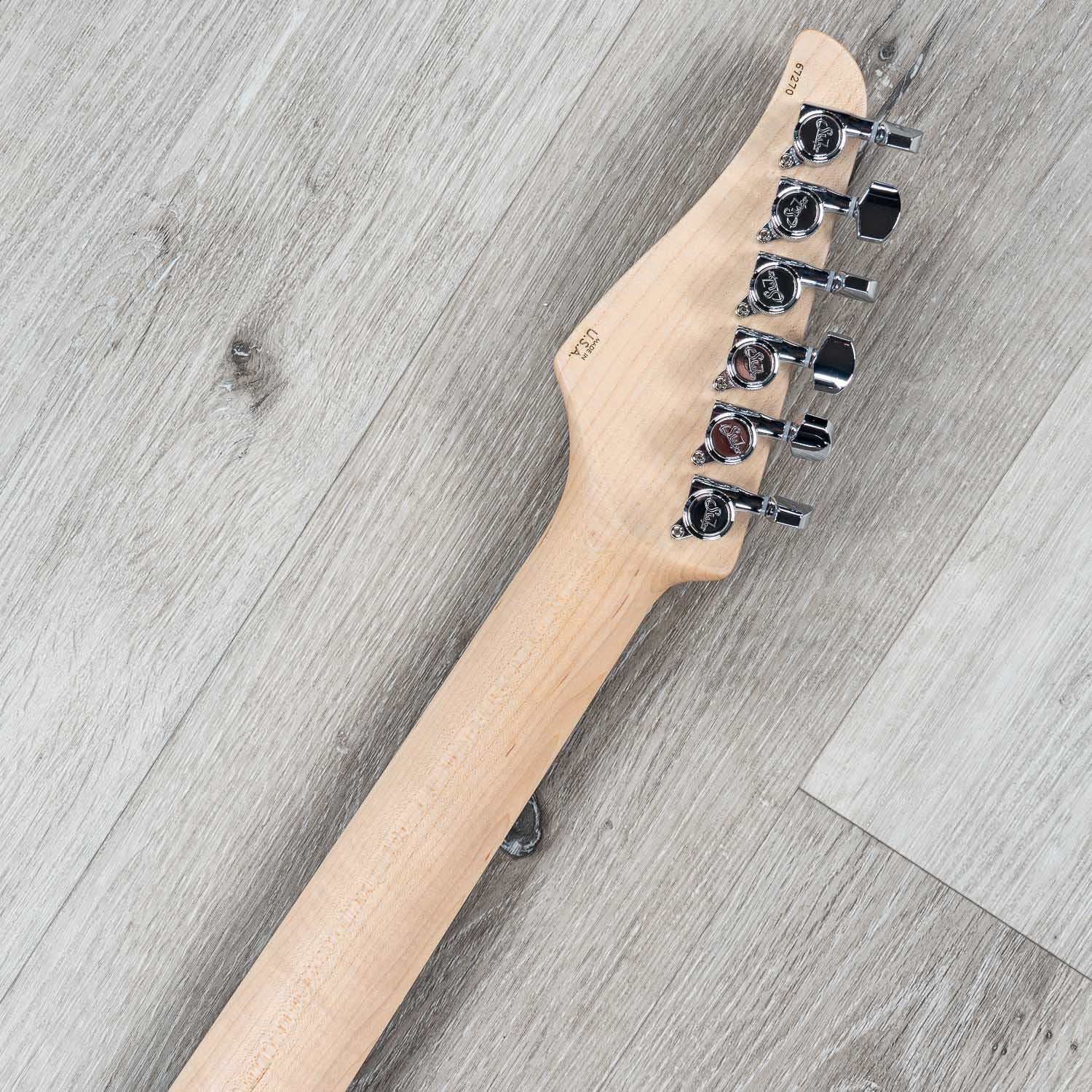 Suhr Standard HSS Electric Guitar, Indian Rosewood Fingerboard, SSCII, Deluxe Padded Gig Bag - 3 Tone Burst