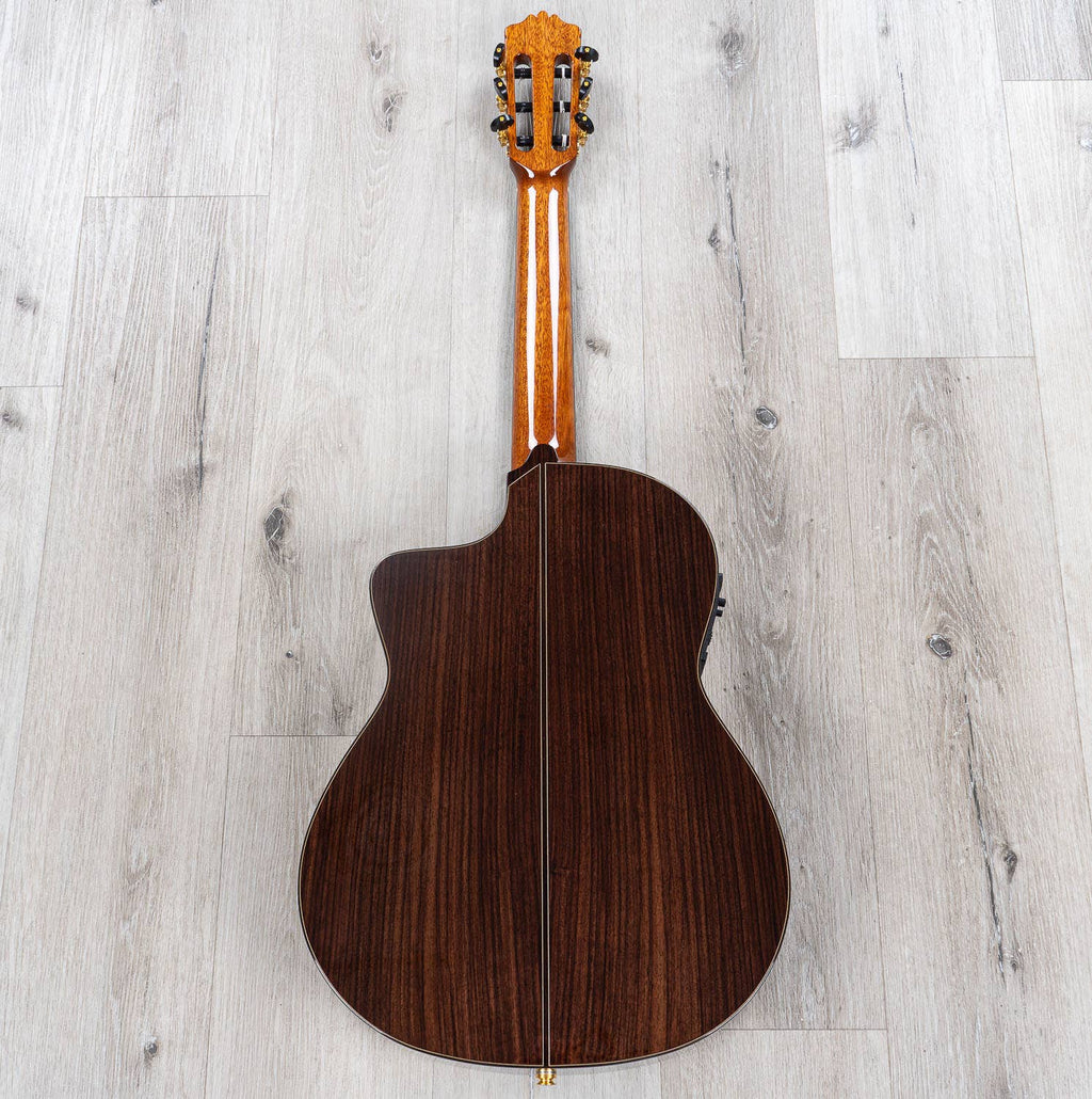 Cordoba GK Pro Negra Nylon String Acoustic Classical Guitar, European Spruce Top