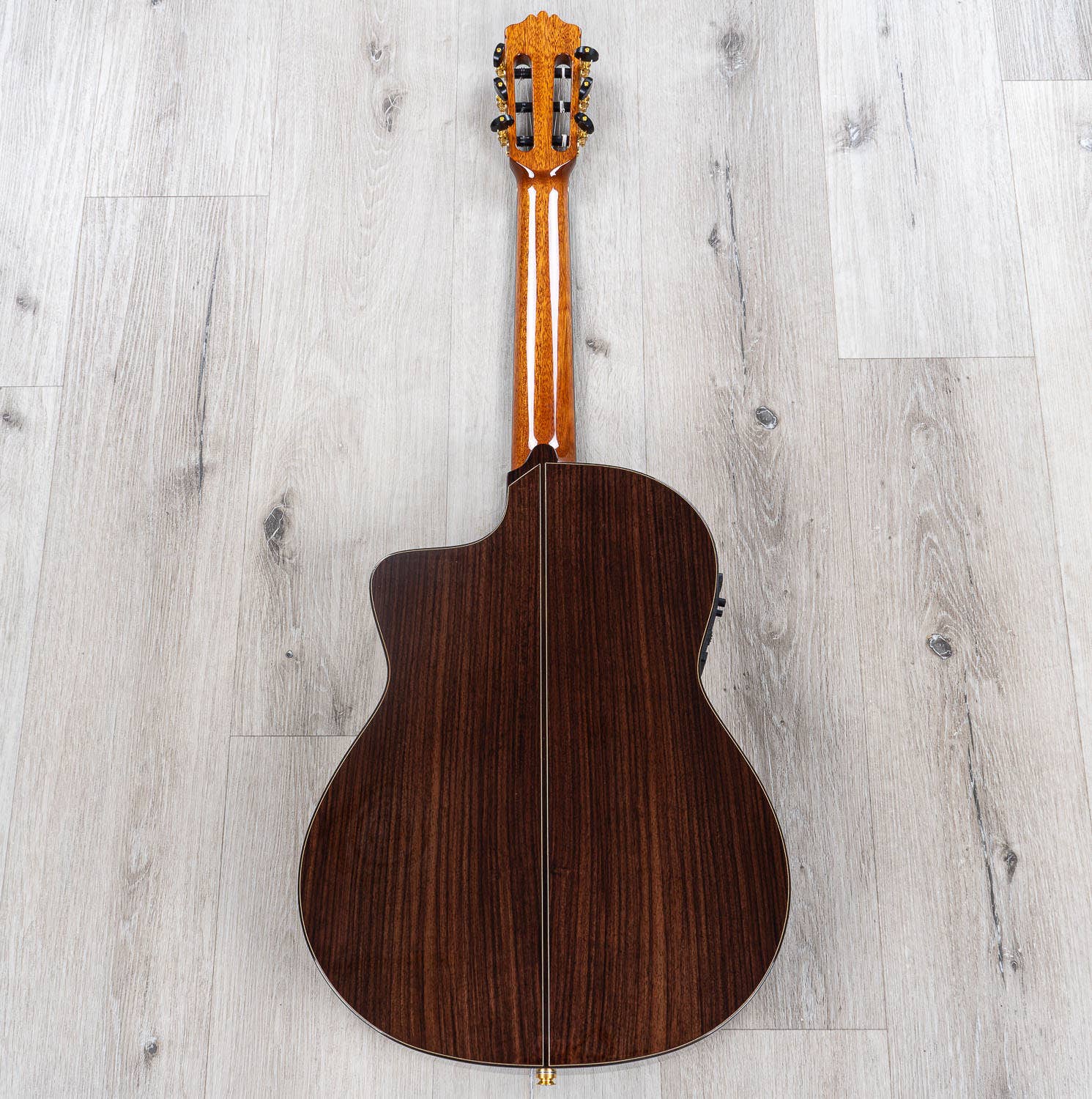 Cordoba GK Pro Negra Nylon String Acoustic Classical Guitar, European Spruce Top