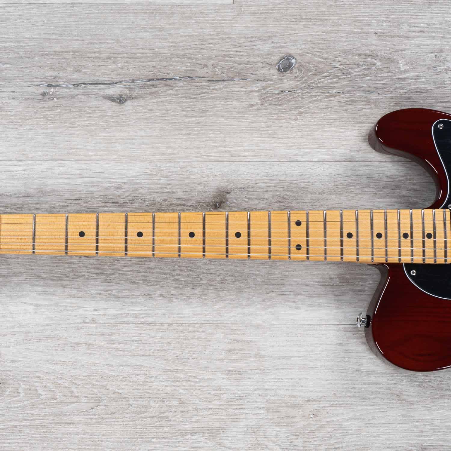 Suhr Guitars Alt T Semi-Hollow Electric Guitar, Maple Fingerboard, Trans Brown