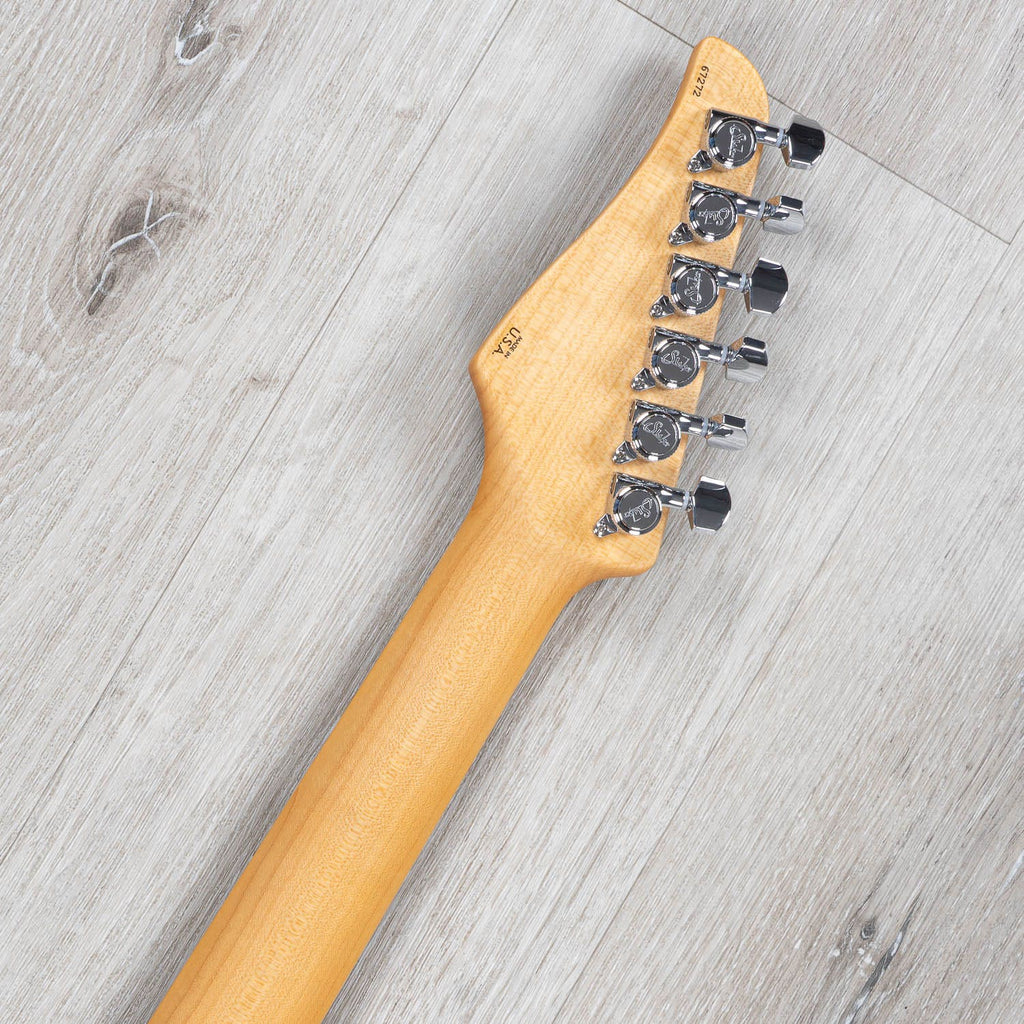 Suhr Guitars Alt T Semi-Hollow Electric Guitar, Maple Fingerboard, Trans Brown