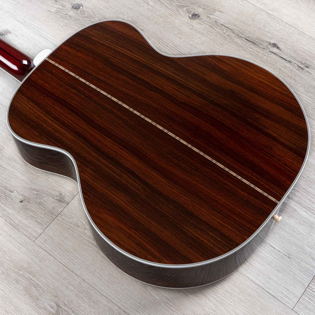 Guild F-512 12-String Acoustic Guitar, Ebony Fingerboard, Hard Case - Natural