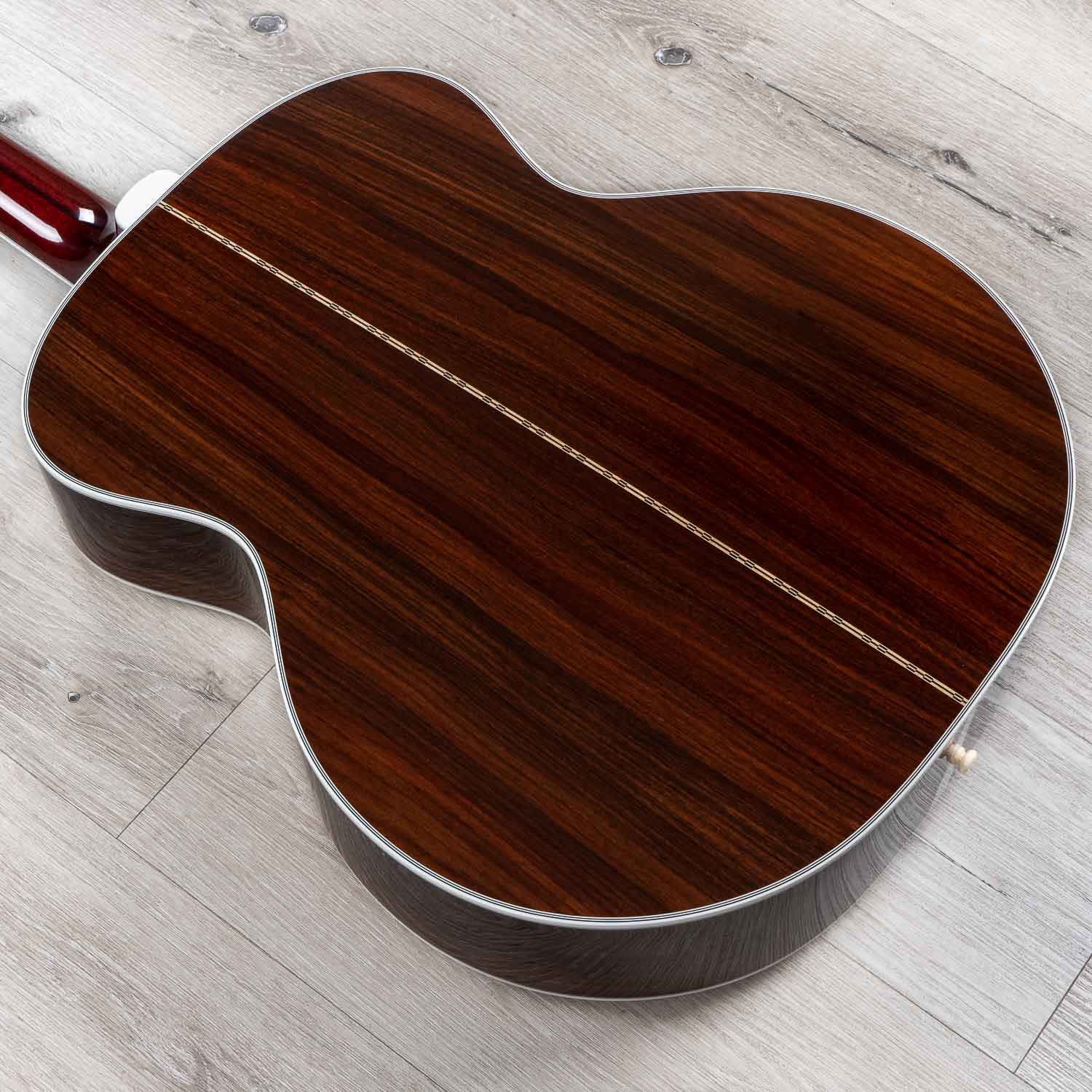 Guild F-512 12-String Acoustic Guitar, Ebony Fingerboard, Hard Case - Natural