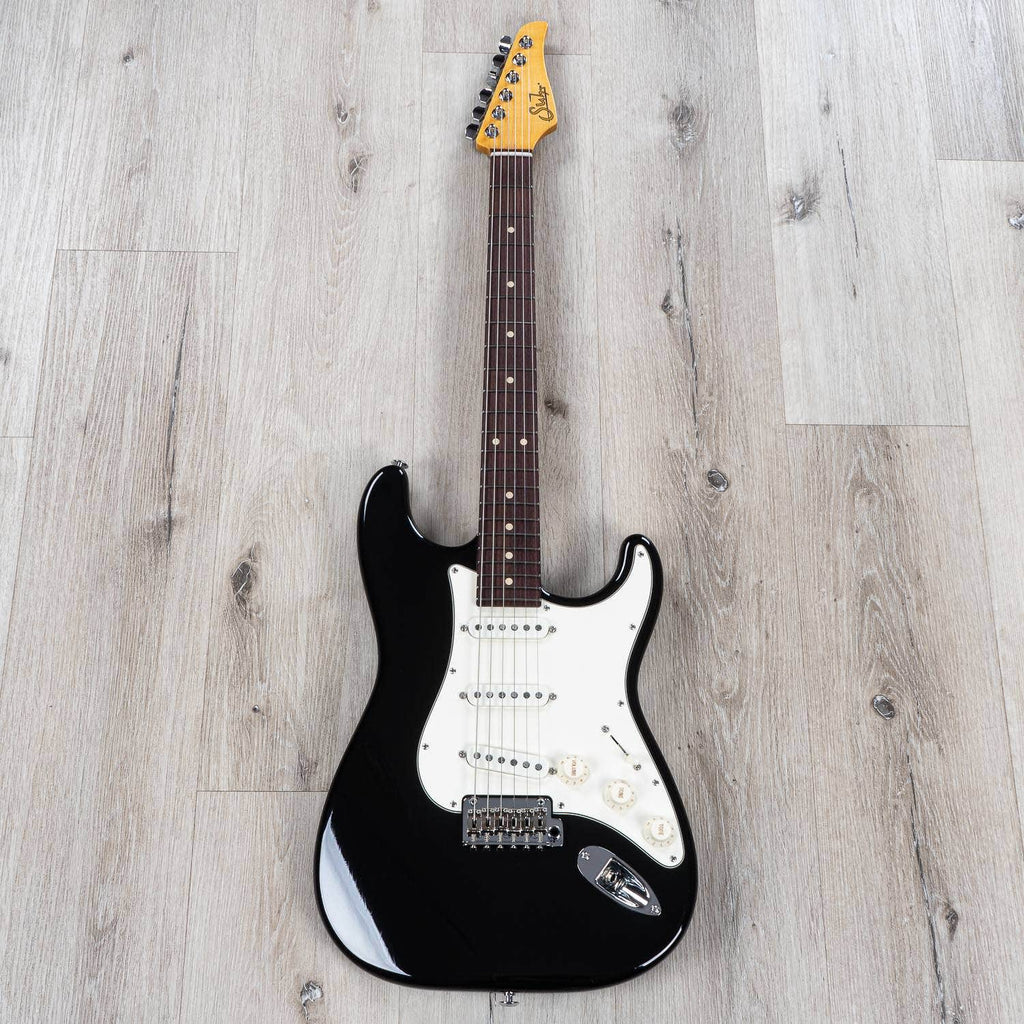 Suhr Classic S Antique SSS Electric Guitar, Indian Rosewood Fingerboard, SSCII, Deluxe Padded Gig Bag - Black