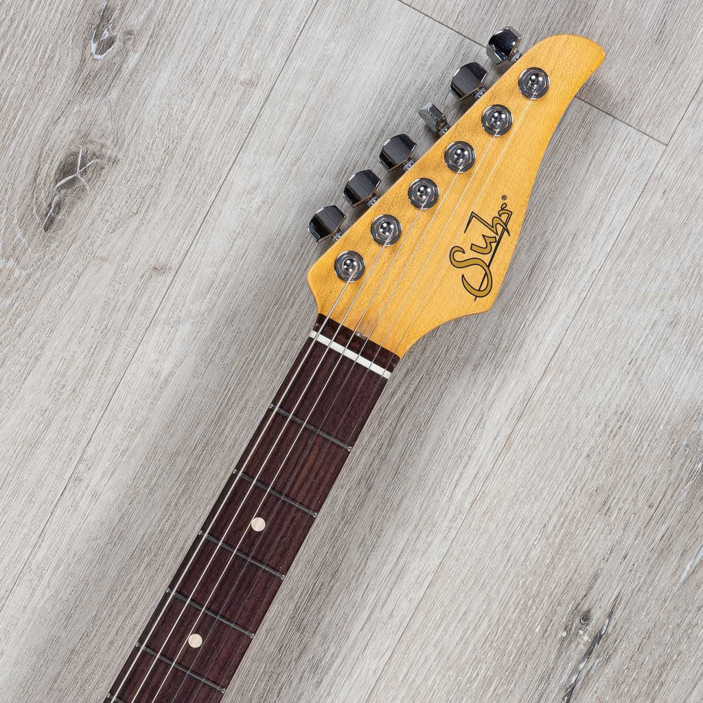Suhr Classic S Antique SSS Electric Guitar, Indian Rosewood Fingerboard, SSCII, Deluxe Padded Gig Bag - Black