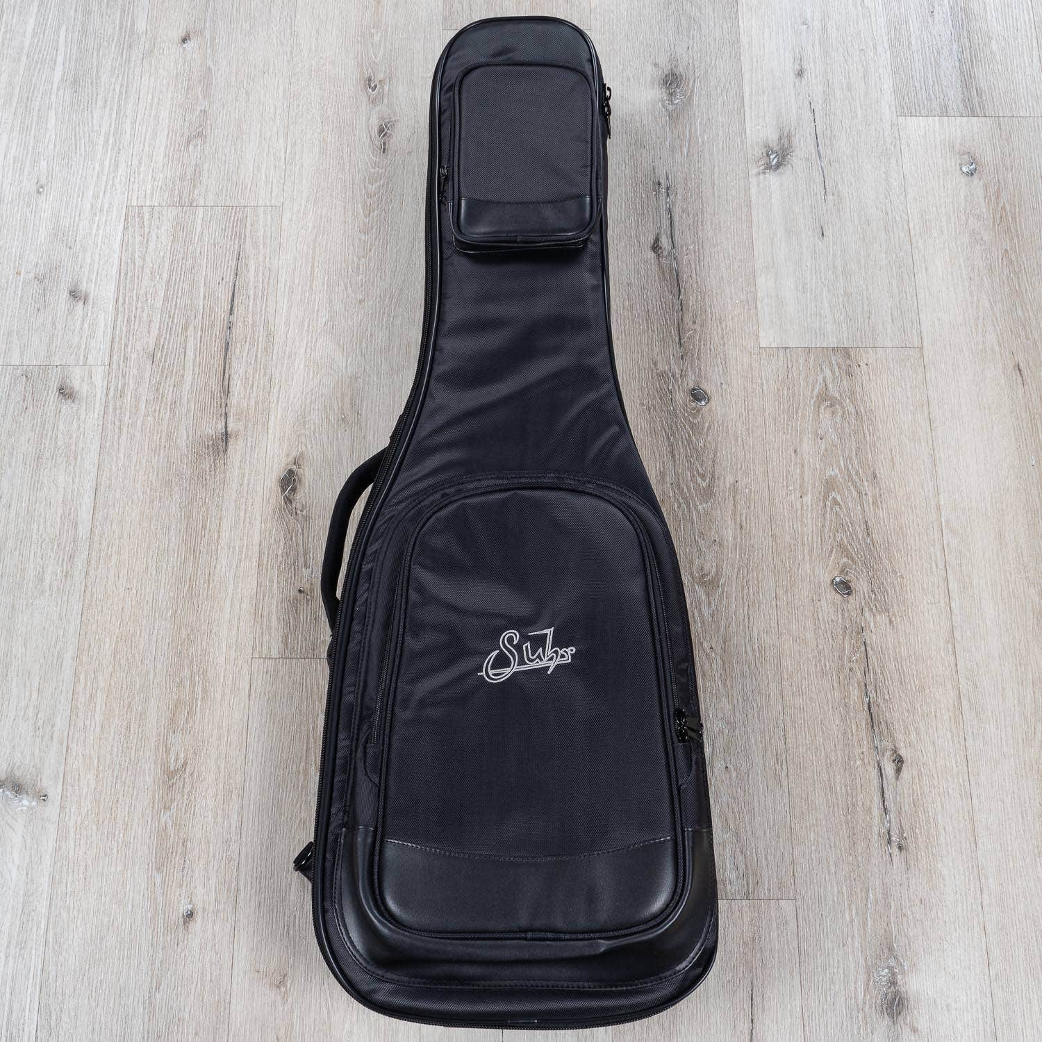 Suhr Classic S HSS Electric Guitar, Maple Fingerboard, SSCII, Deluxe Padded Gig Bag - Sonic Blue
