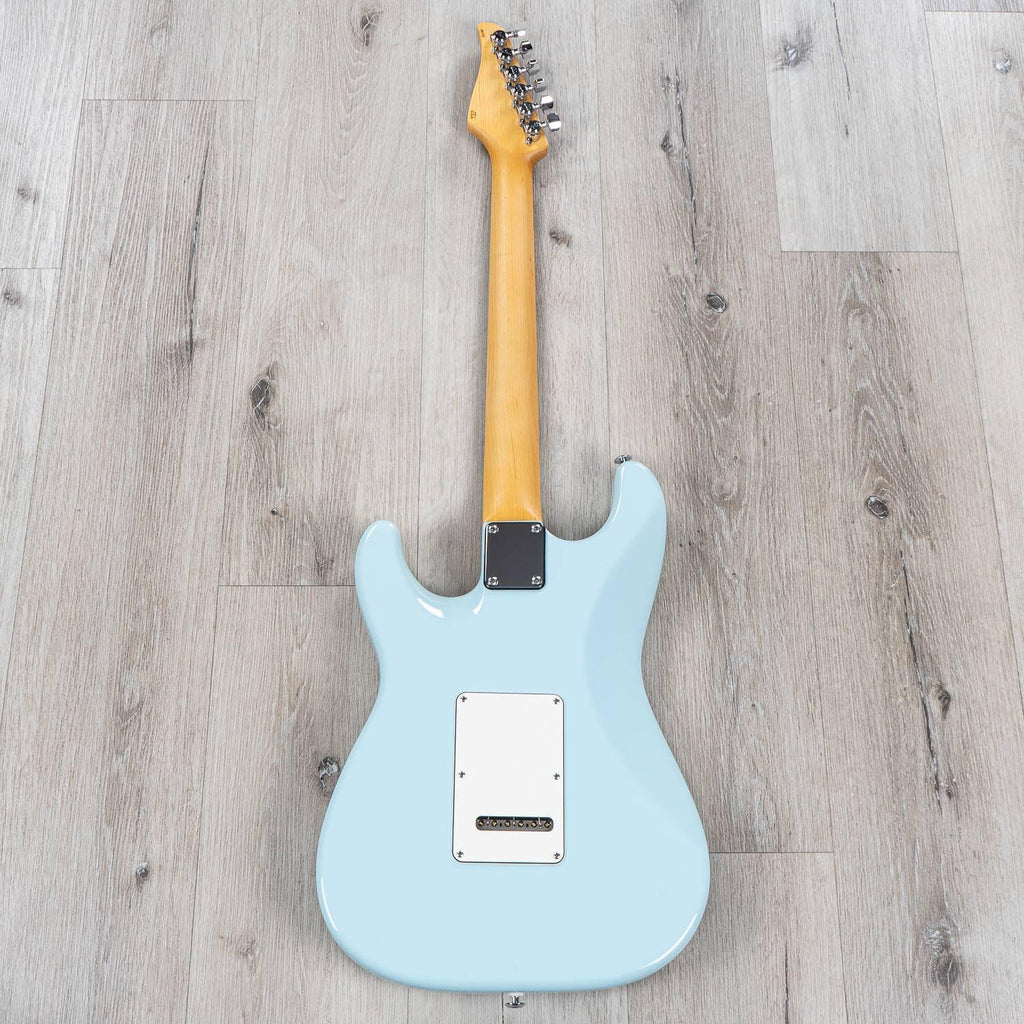 Suhr Classic S HSS Electric Guitar, Maple Fingerboard, SSCII, Deluxe Padded Gig Bag - Sonic Blue
