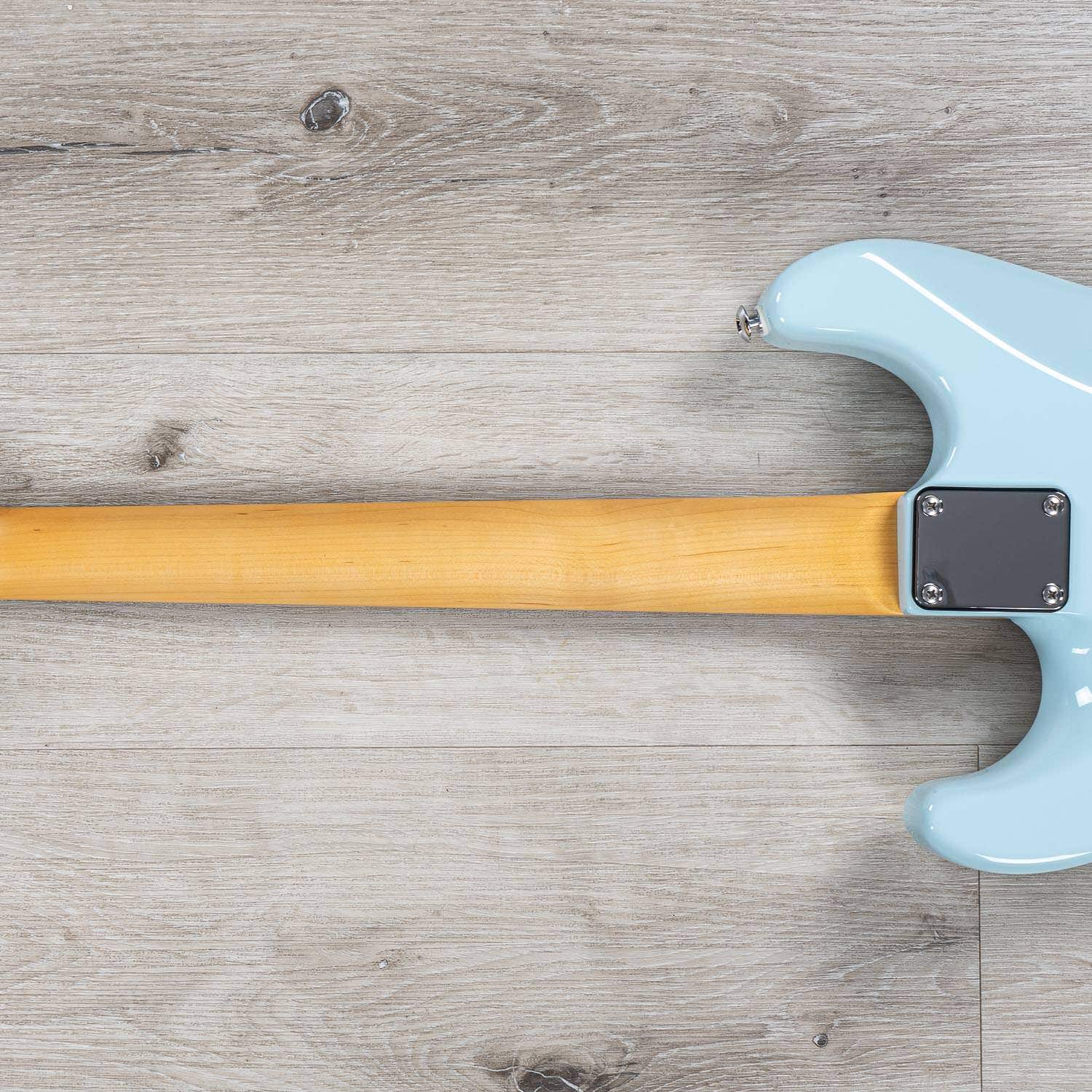 Suhr Classic S HSS Electric Guitar, Maple Fingerboard, SSCII, Deluxe Padded Gig Bag - Sonic Blue