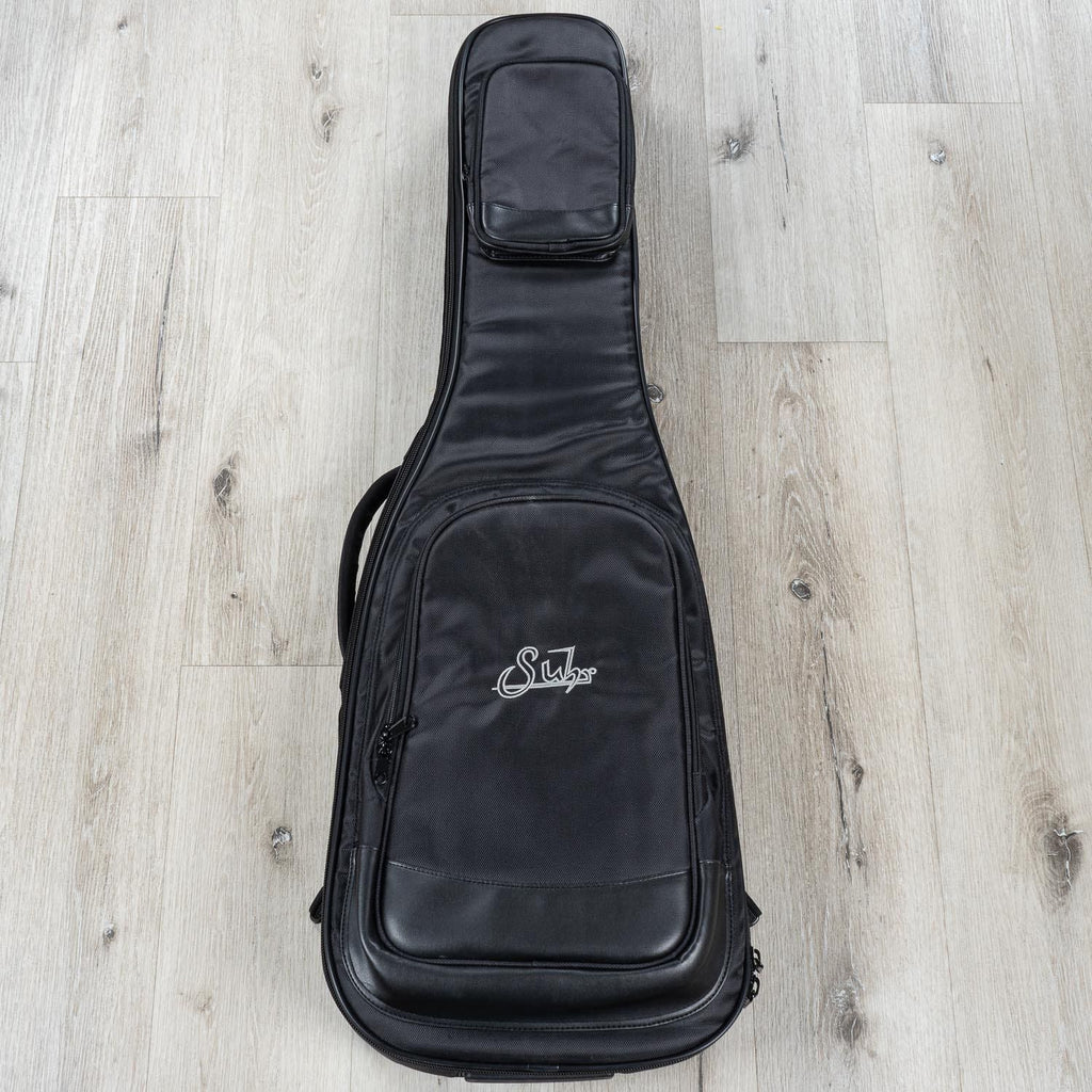 Suhr Classic S Electric Guitar, HSS, Maple Fingerboard, SSCII, Deluxe Padded Gig Bag - Olympic White