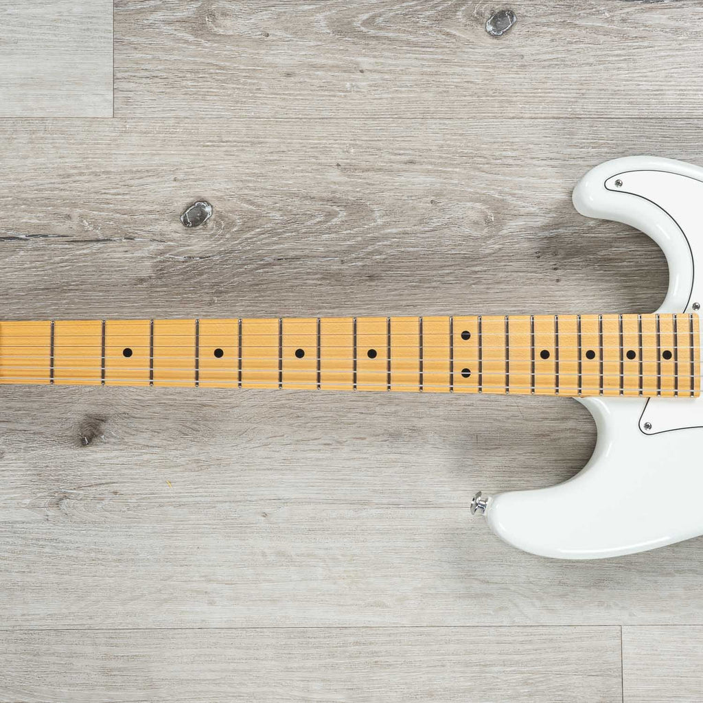 Suhr Classic S Electric Guitar, HSS, Maple Fingerboard, SSCII, Deluxe Padded Gig Bag - Olympic White