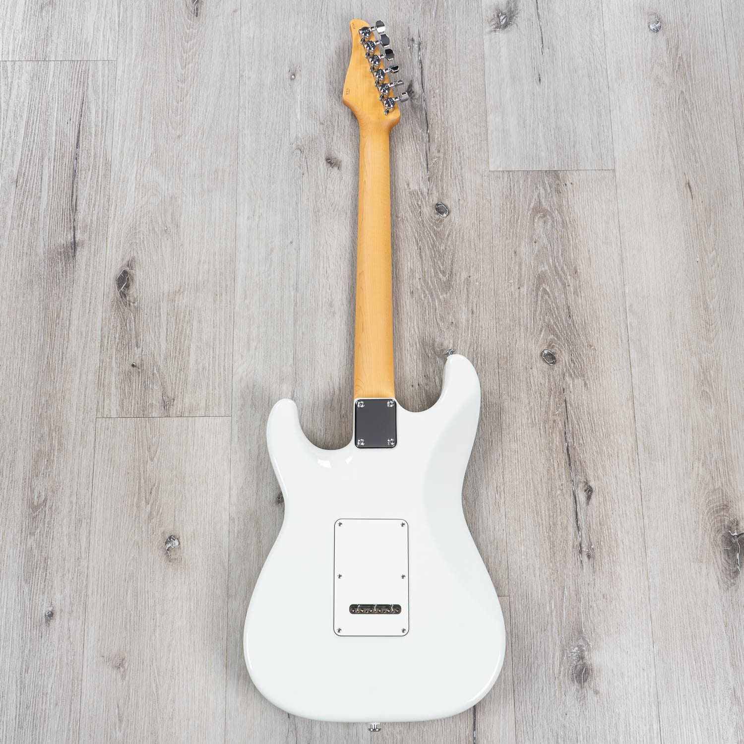 Suhr Classic S Electric Guitar, HSS, Maple Fingerboard, SSCII, Deluxe Padded Gig Bag - Olympic White