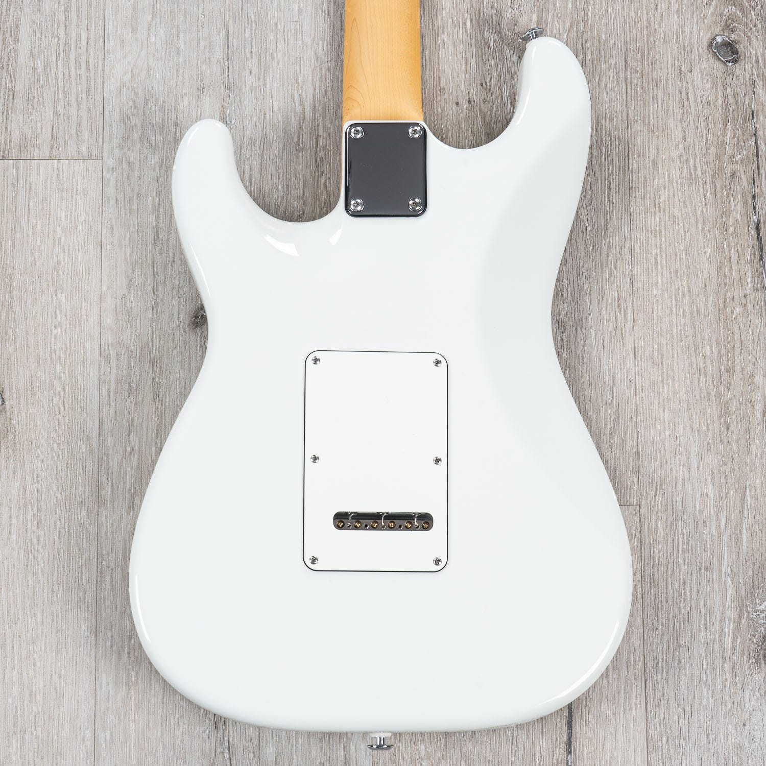 Suhr Classic S Electric Guitar, HSS, Maple Fingerboard, SSCII, Deluxe Padded Gig Bag - Olympic White