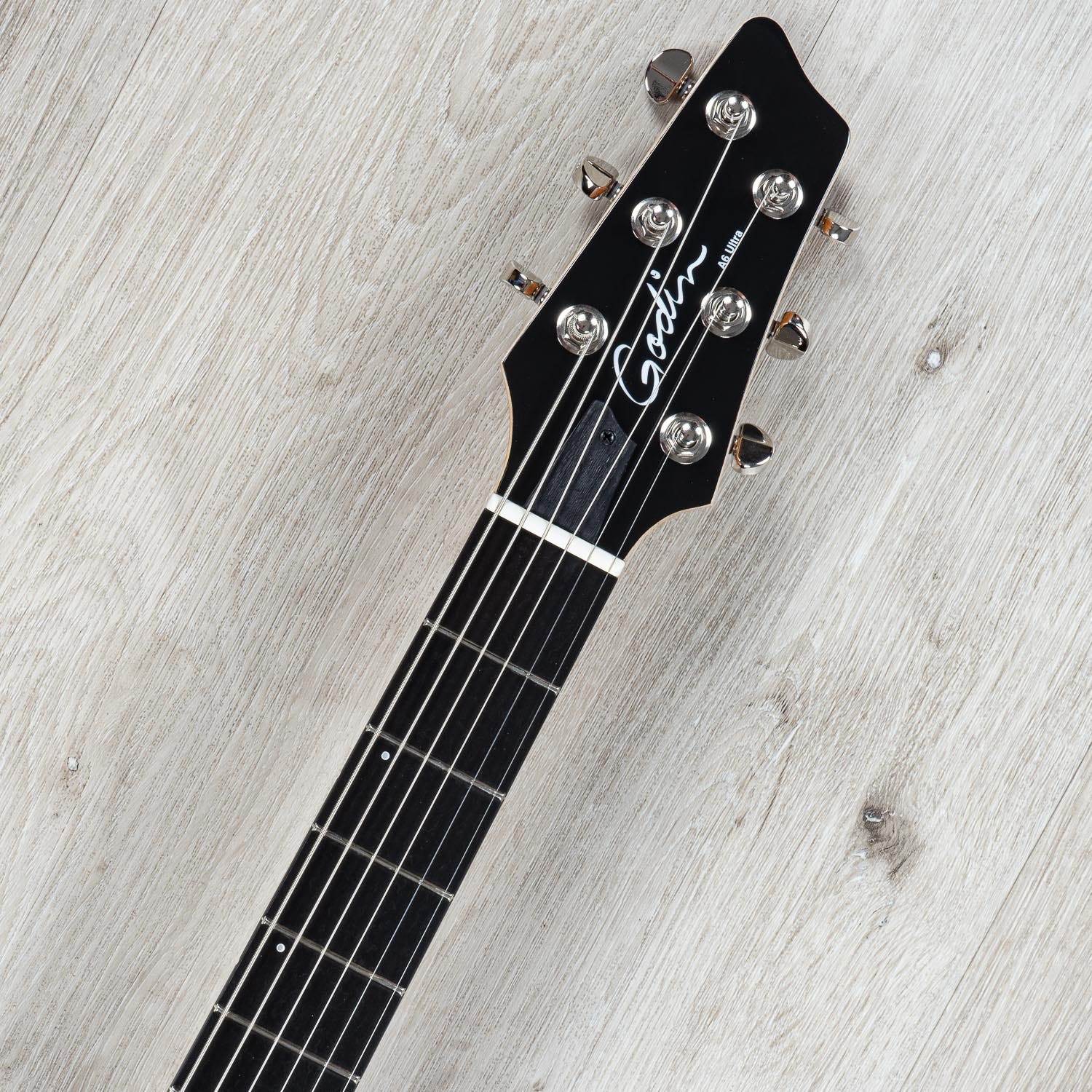 Godin Guitars 047963 A6 Ultra Denim Blue Flame Acoustic Electric Guitar